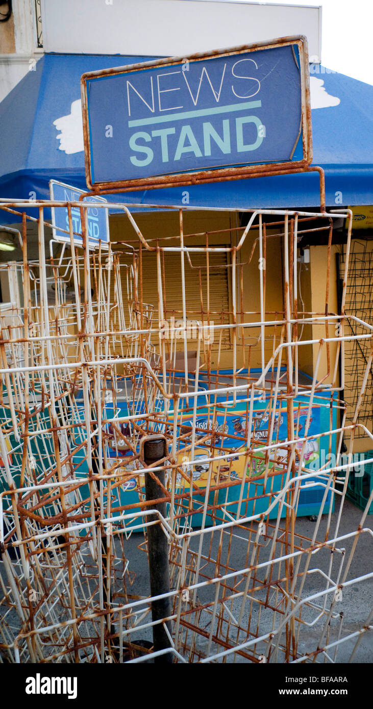 Freiheit der Presse Stockfoto