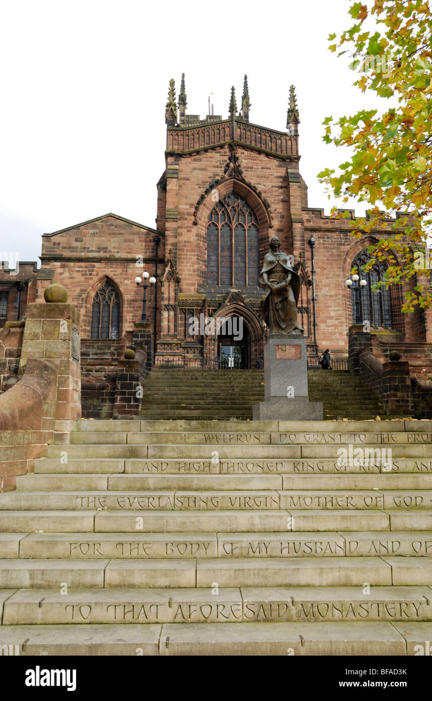 St. Peter's Collegiate Church, Wolverhampton, West Midlands, England, UK Stockfoto