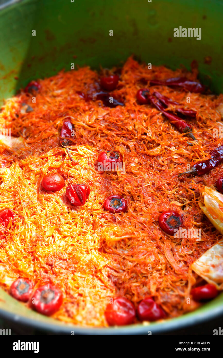 Kloszvari Toltott Kaposzta (Kohlrouladen). Paprika Essen Festival. Ungarn Stockfoto