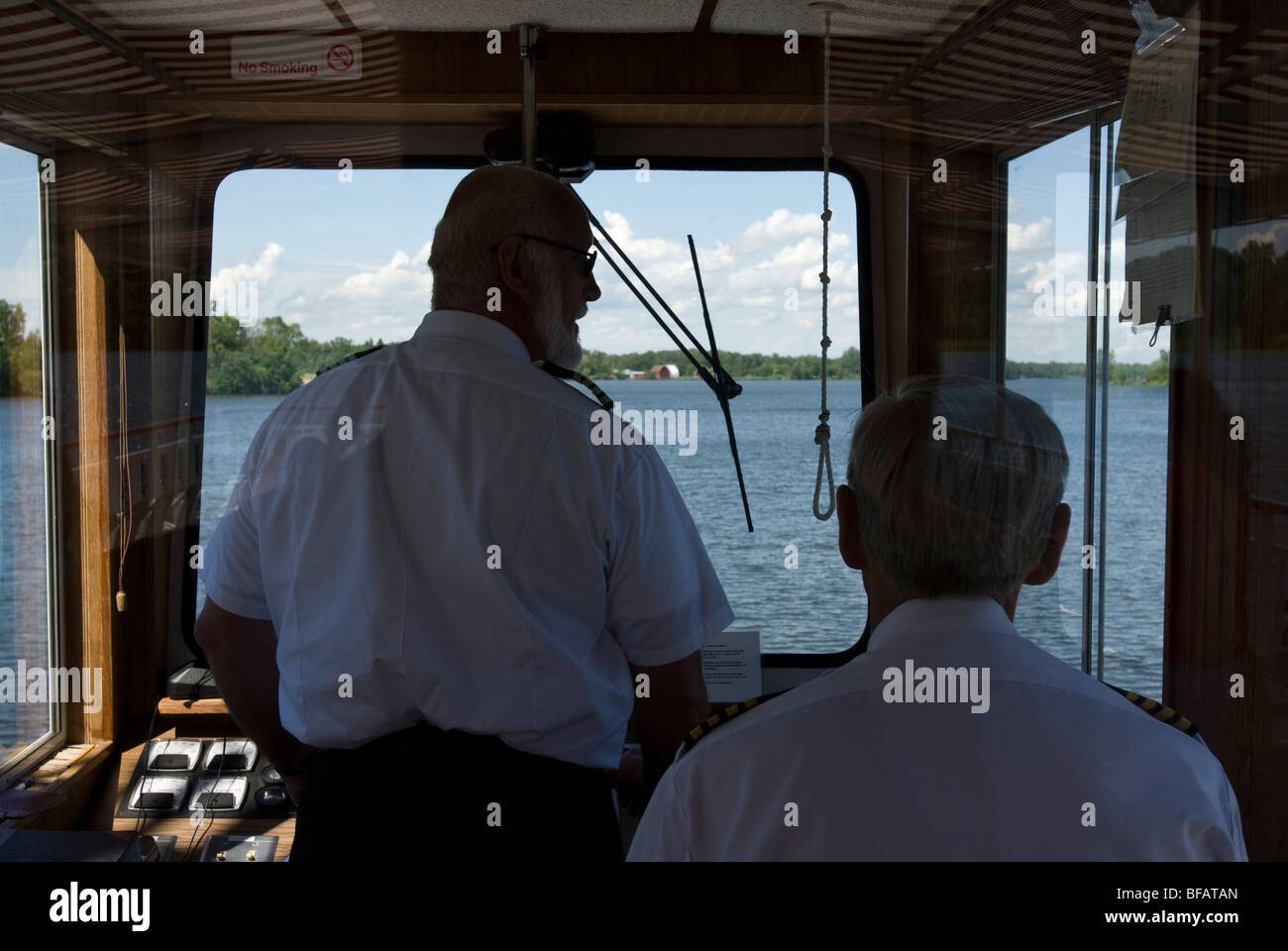 Huckleberry Railroad und Kreuzung Dorf, Flint, Michigan, Vereinigte Staaten von Amerika Stockfoto
