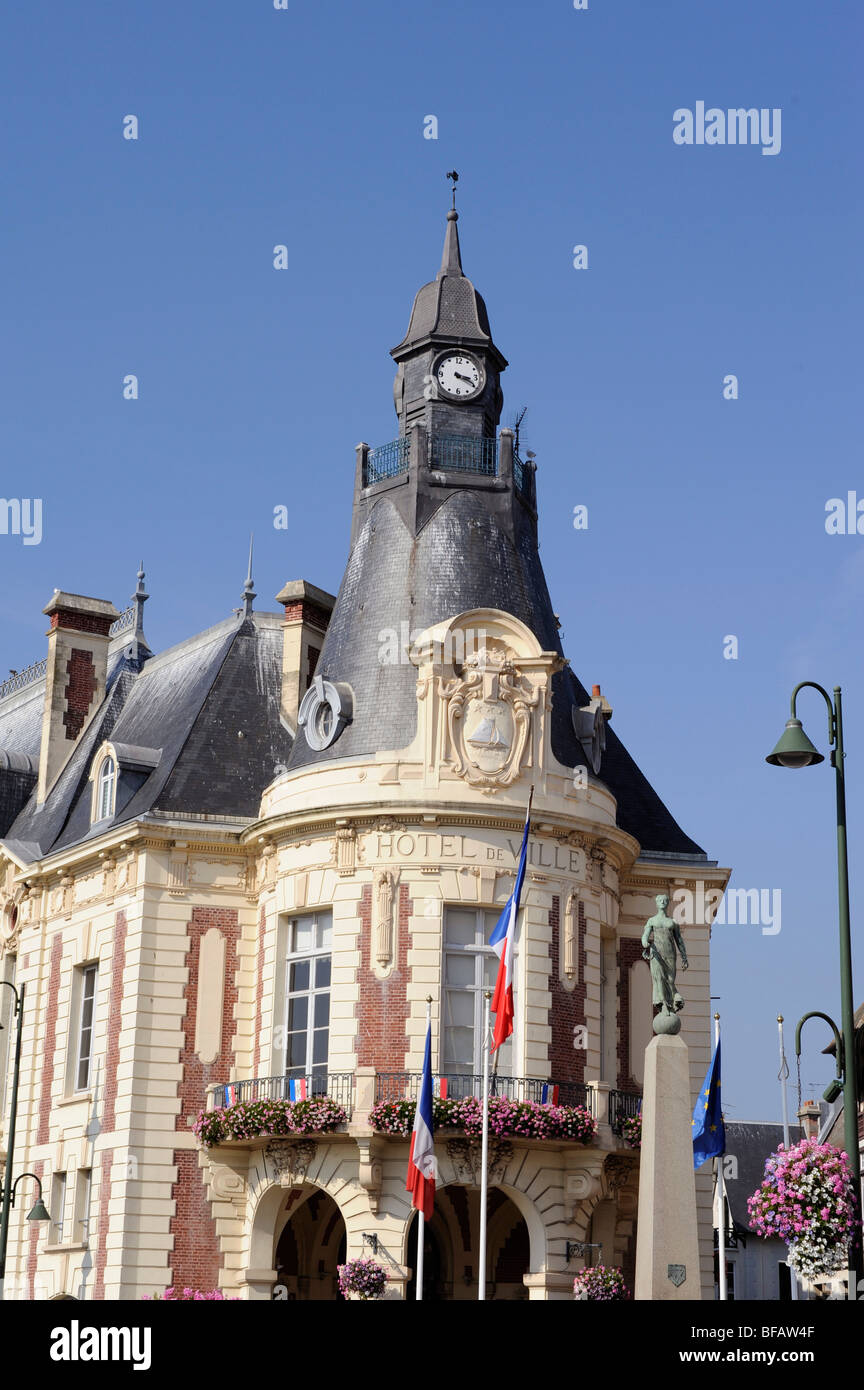 Trouville Rathaus, Calvados, Normandie, Frankreich Stockfoto