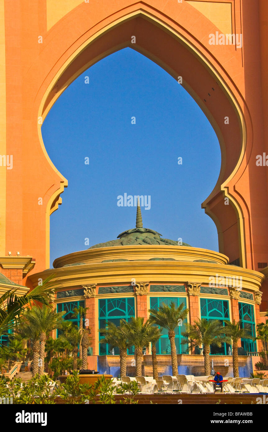 Atlantis Hotel Palmeninsel Dubai Stockfoto