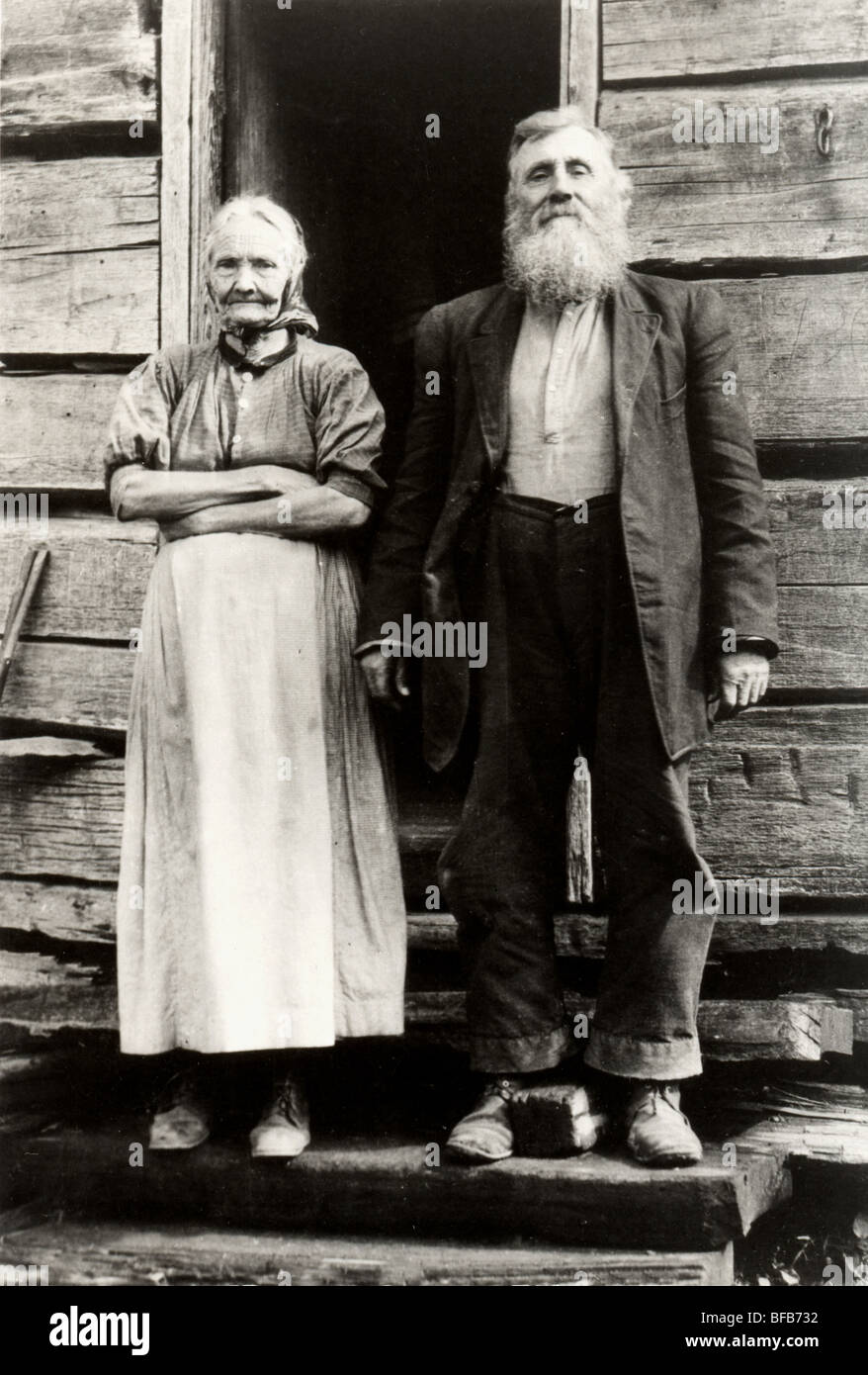 Pioniere der Great Smoky Mountains Stockfoto