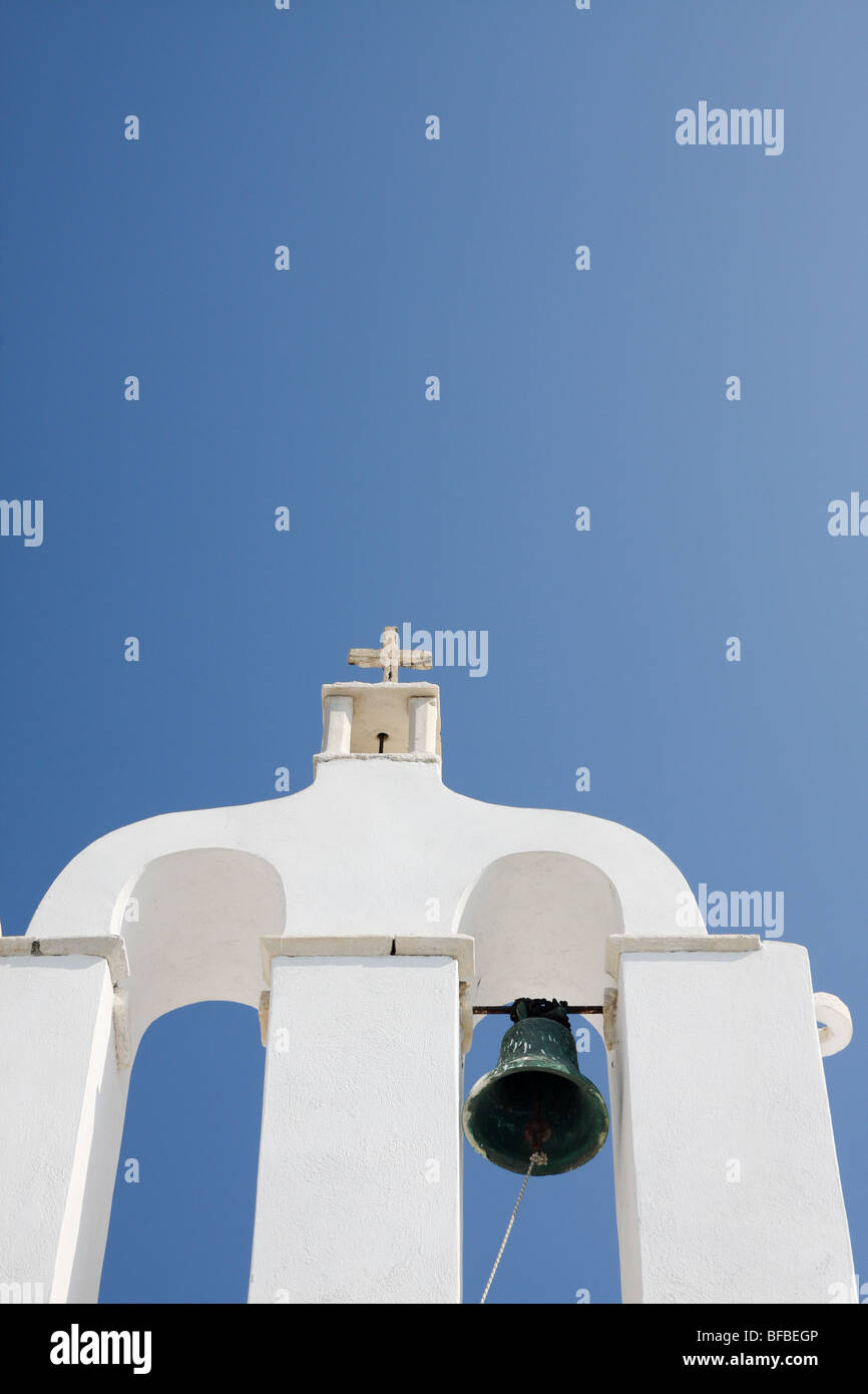 Einige architektonische Details von Kirchen auf der Insel Naxos, Griechenland. Stockfoto