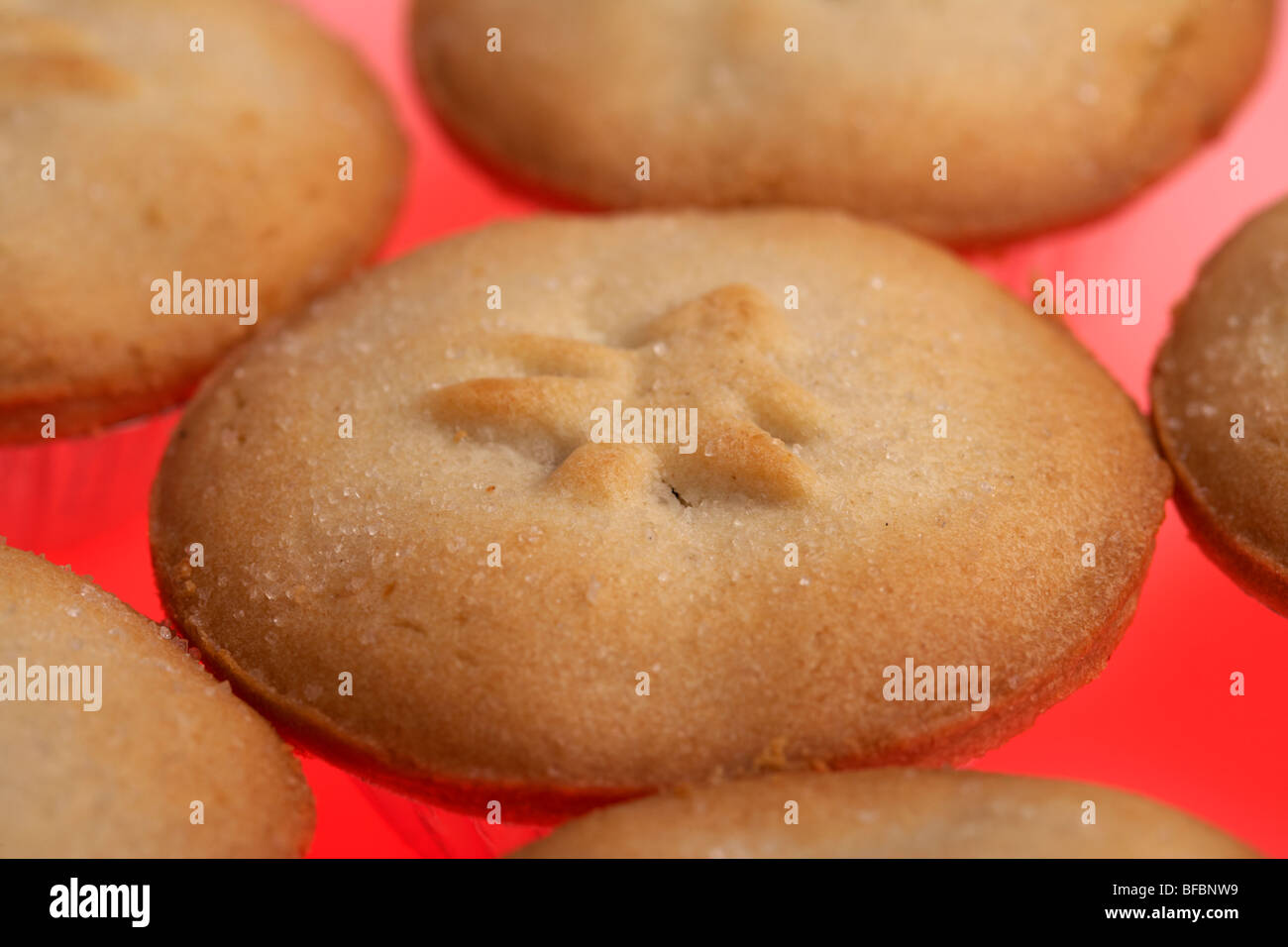 Mince pies Stockfoto