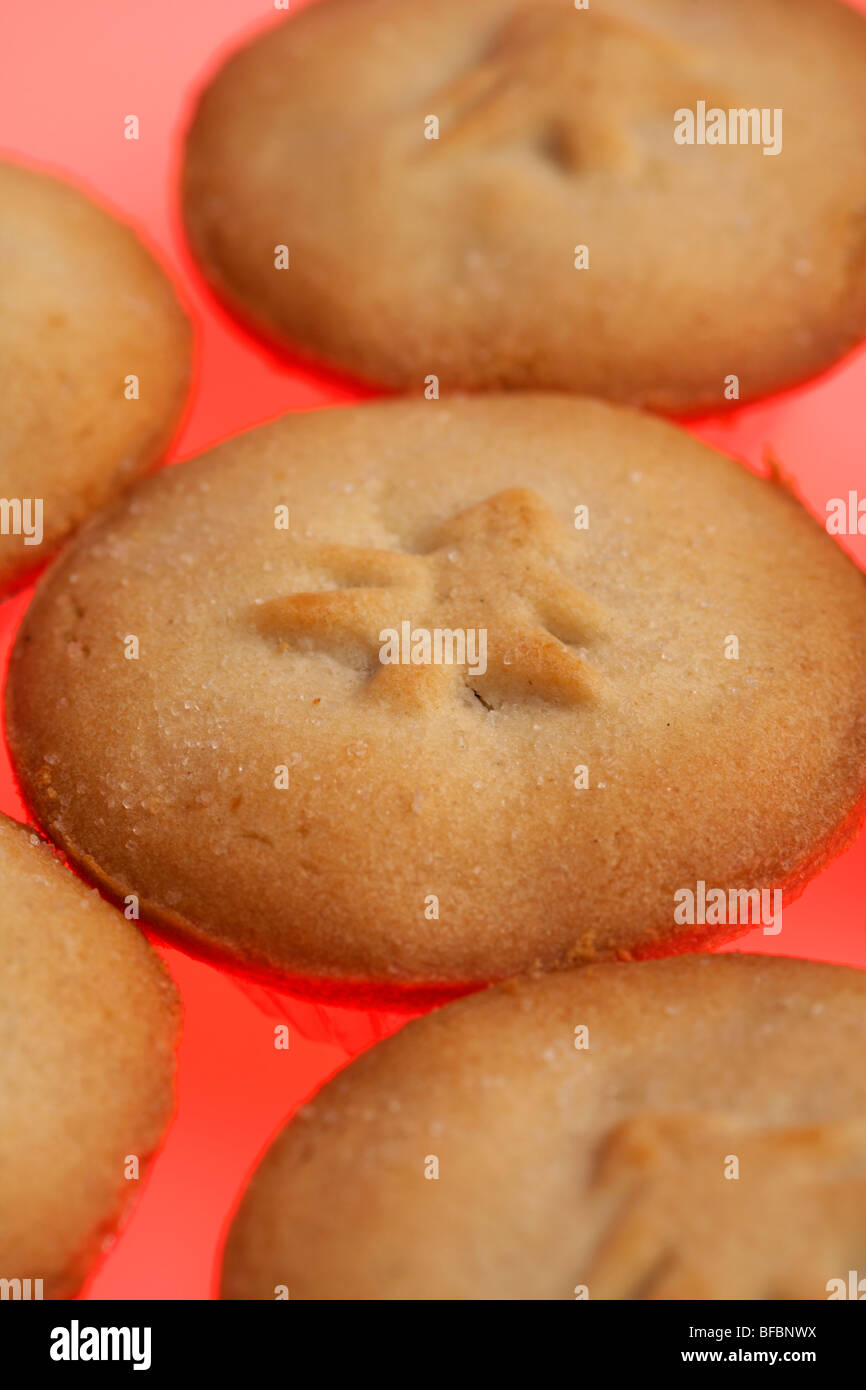 Mince pies Stockfoto