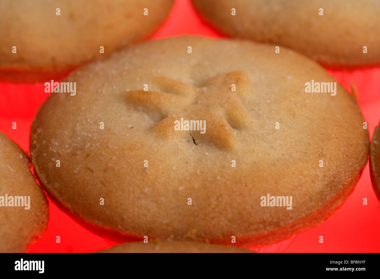 Mince pies Stockfoto