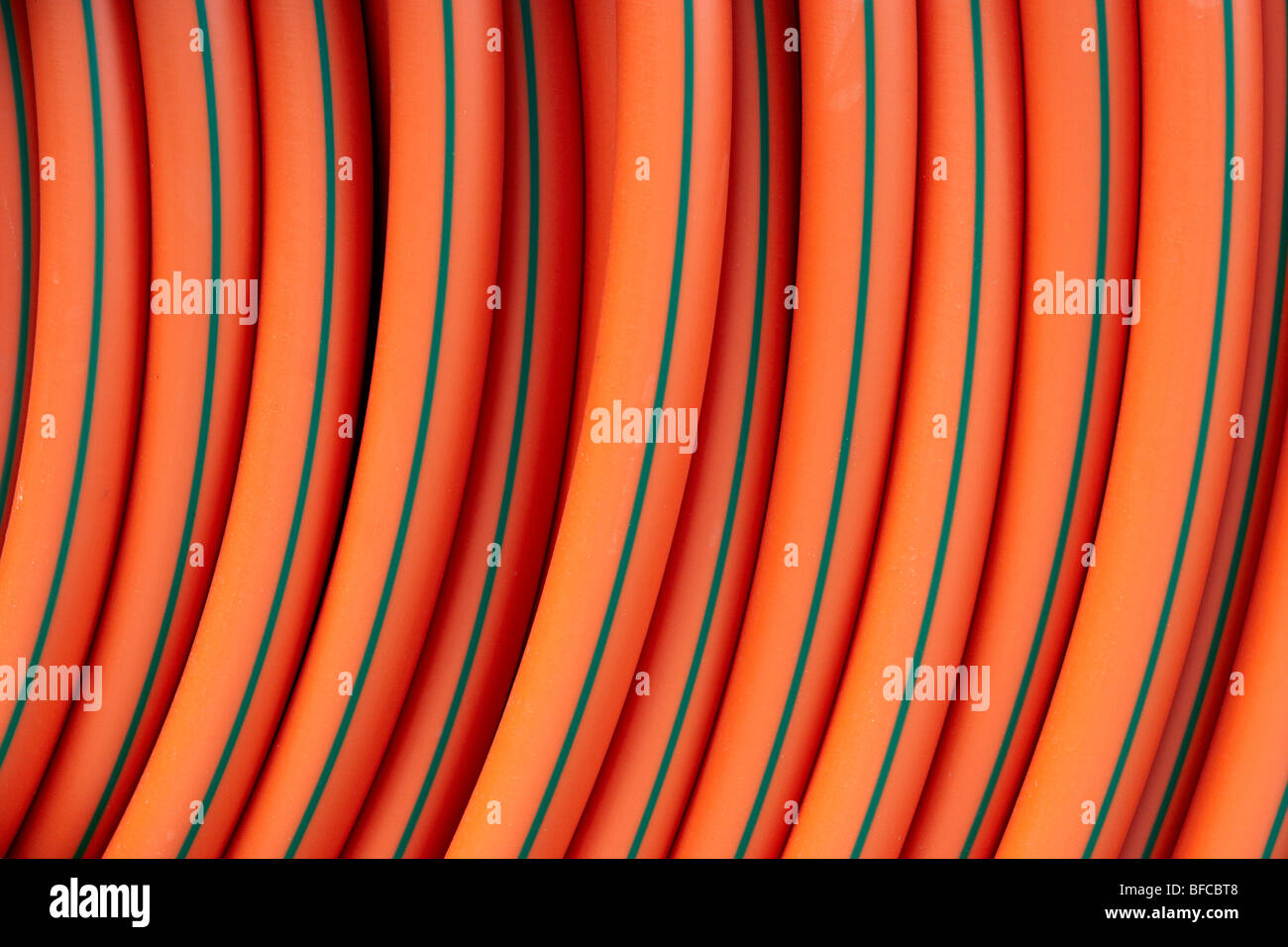 Spool-Massivwand high-Density Polyethylen (HDPE) Conduit. Stockfoto