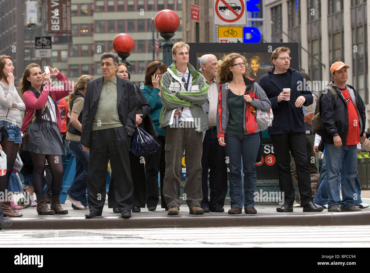 42nd Street, New York City Times Square Stockfoto