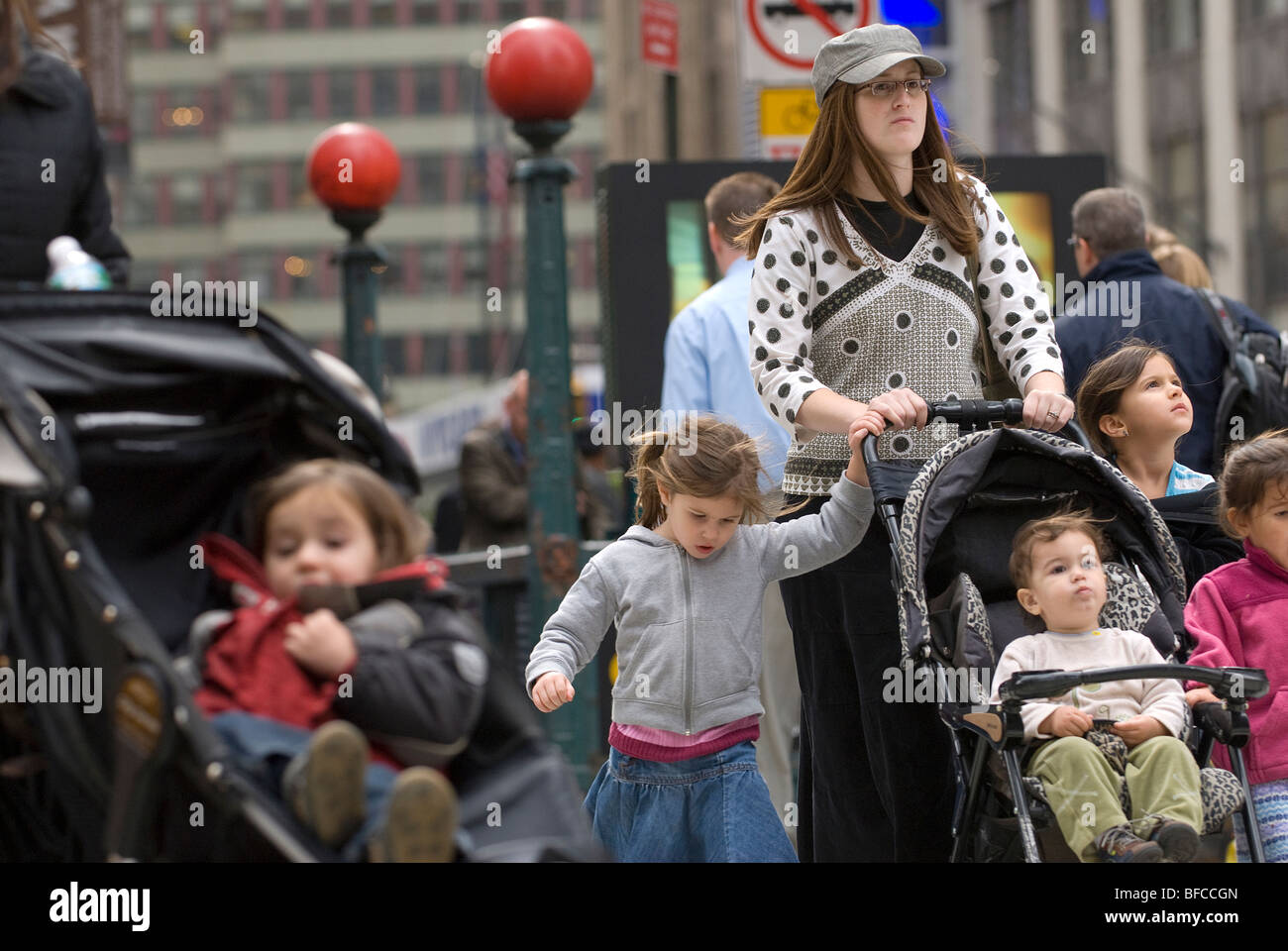 42nd Street, New York City Times Square Stockfoto