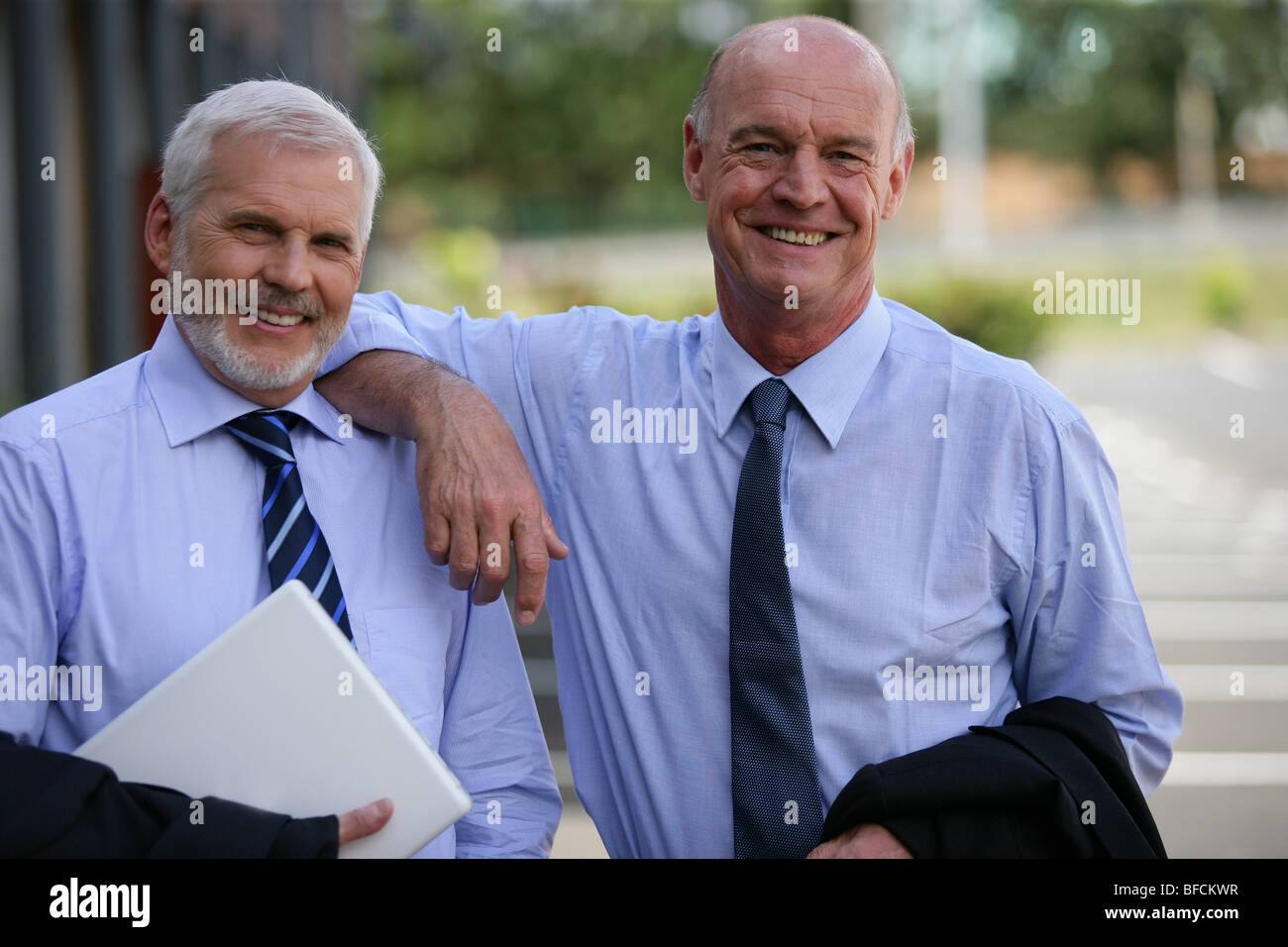 Kolleginnen und Kollegen Stockfoto