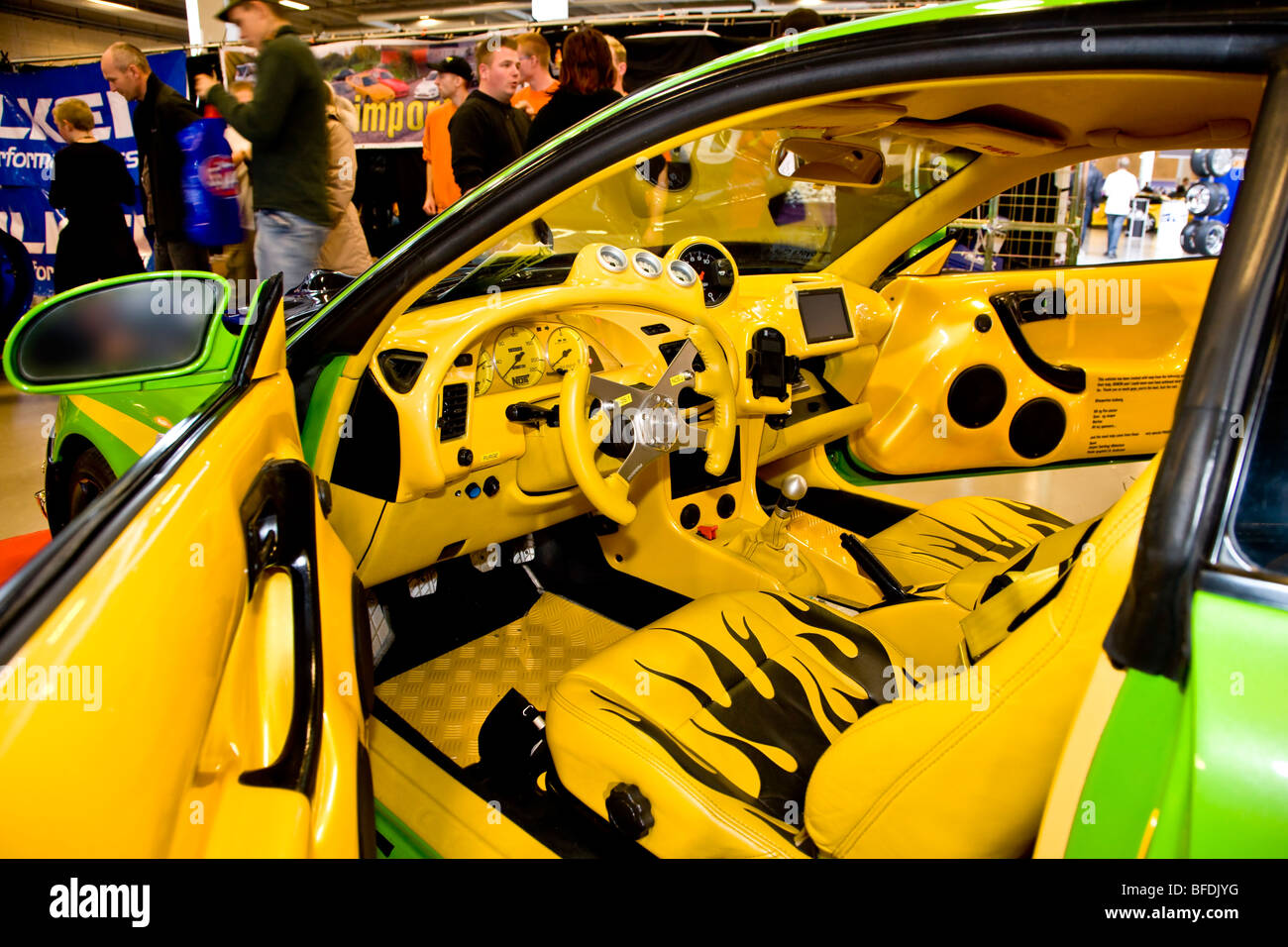 Custom Car Interior Stockfotos Custom Car Interior Bilder