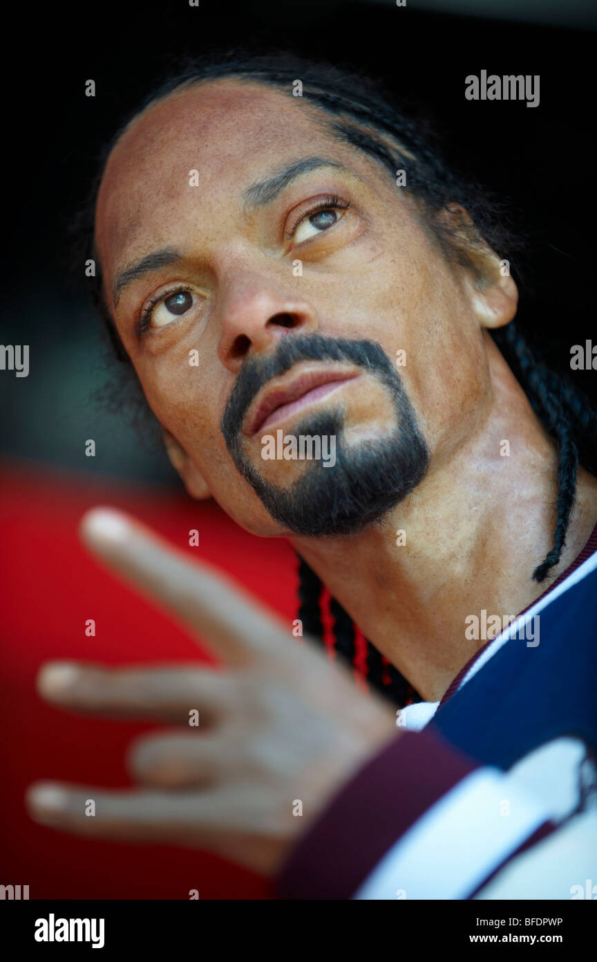 Snoop Dogg Wachs Modell Hollywood Kalifornien USA Stockfoto