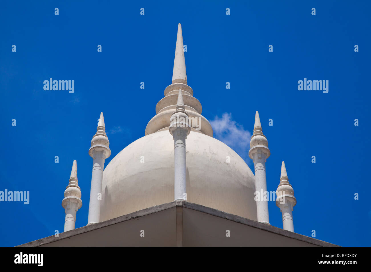 Minarett, Bahnhof KL, Malaysia, Neo-maurischen/Mughal/Indo-sarazenischen/Neo-sarazenischen Stockfoto