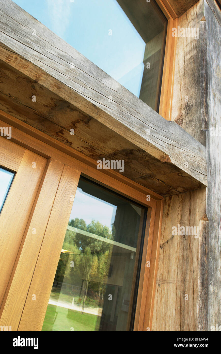 "Sworders" Auktionshaus, Stansted Mountfitchet, Essex. Es ist die größte Strohballen Gebäude im Vereinigten Königreich Stockfoto