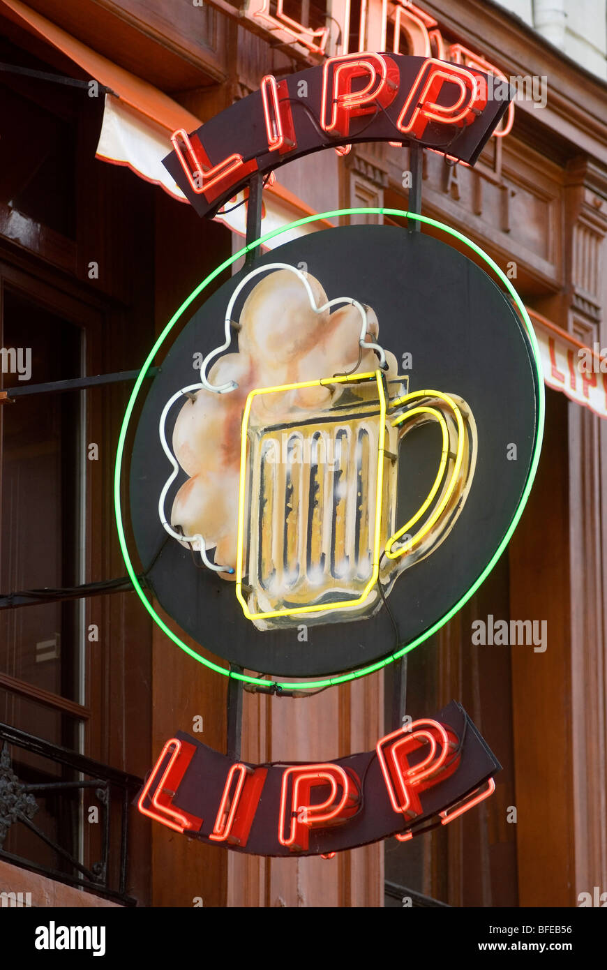 Frankreich Paris St Germain des Prés Brasserie Lipp Stockfoto