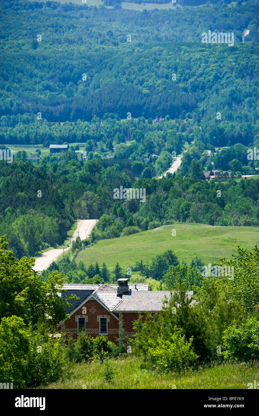 Finca, Niagara Escarpment in der Nähe von Terra Noiva, Ontario, Kanada Stockfoto