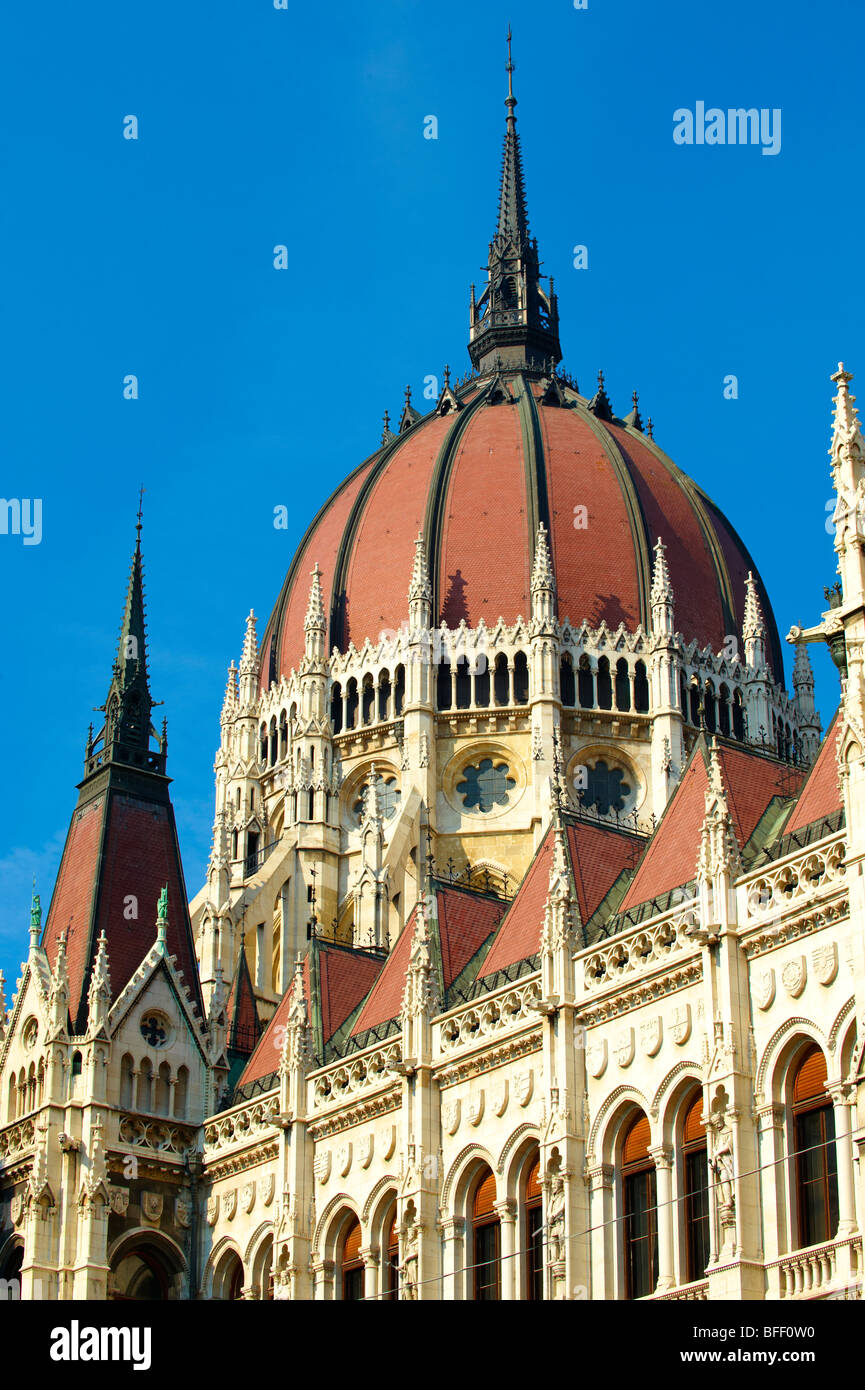 Parlament. Budapest, Ungarn Stockfoto