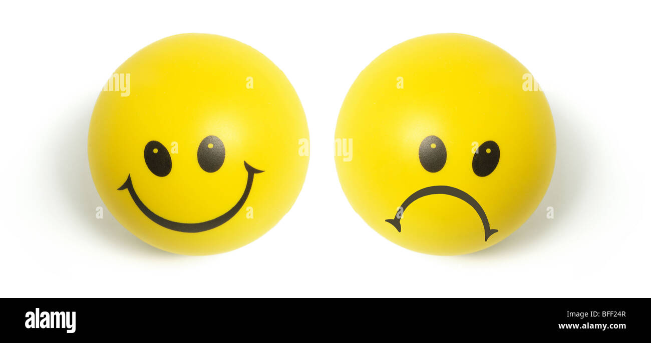 Smiley-Kugeln Stockfoto