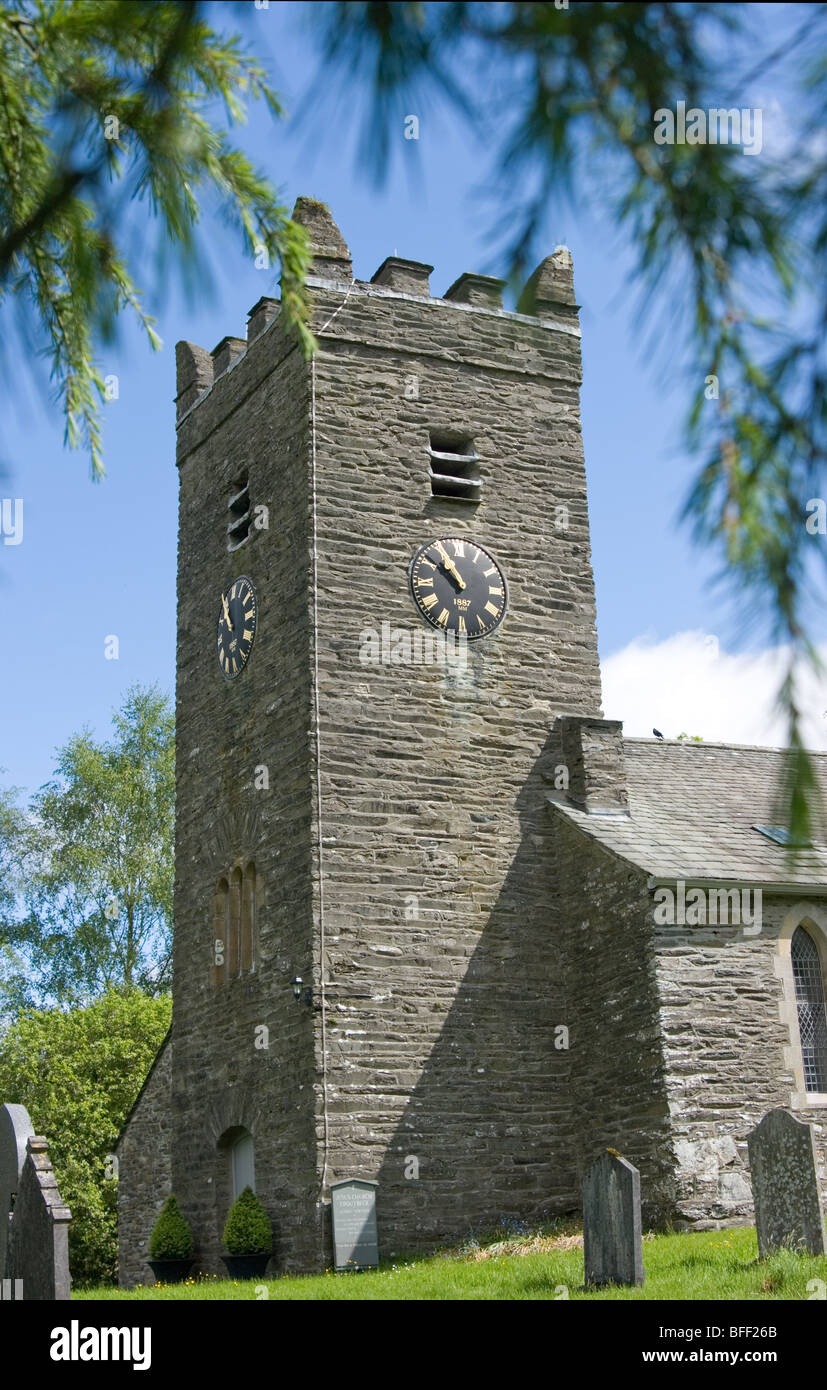 Jesus Church, Troutbeck, Windermere, Cumbria Stockfoto