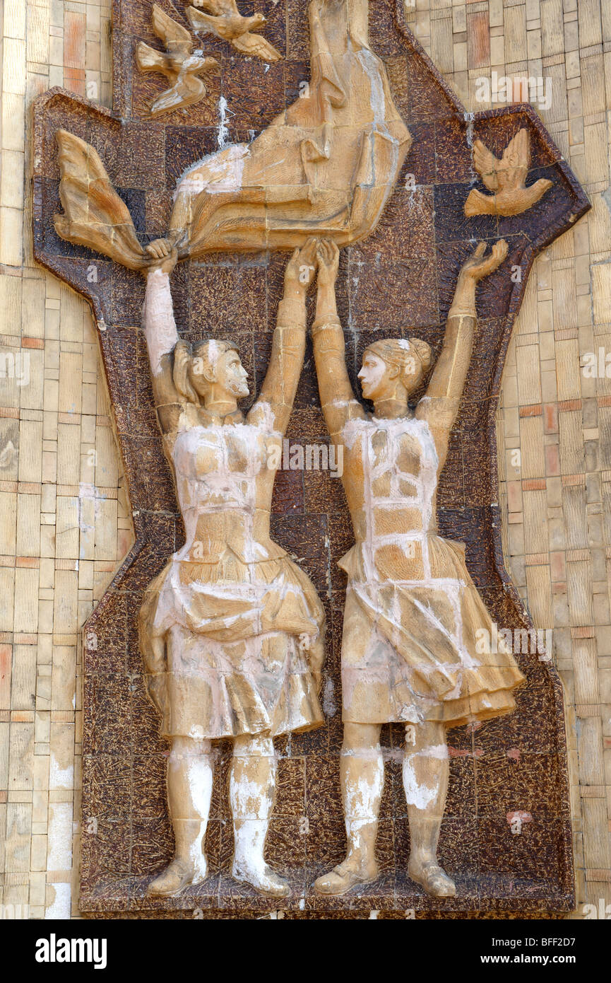 Befreiung MemorialMemento Skulpturenpark (Szobaopark)-Budapest, Ungarn Stockfoto