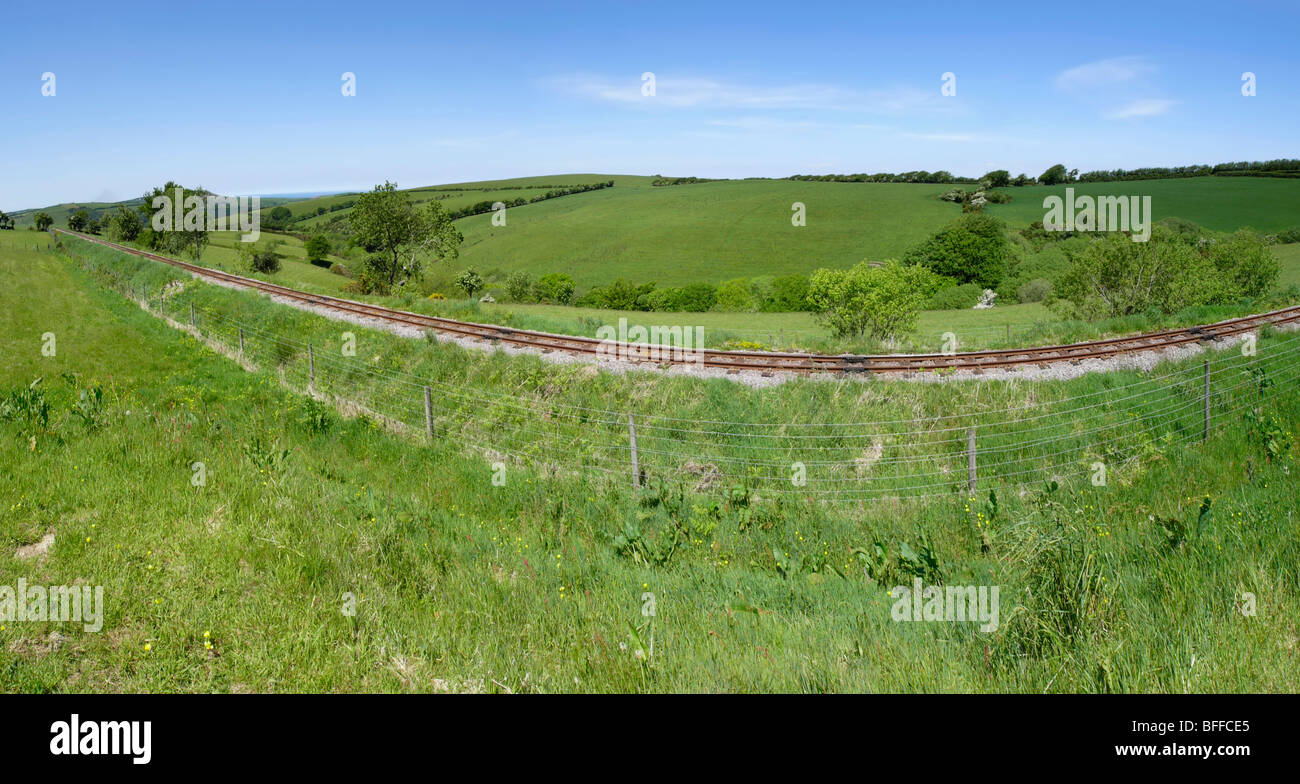 die Lynton und Barnstaple schmale Lehre Eisenbahn Stockfoto