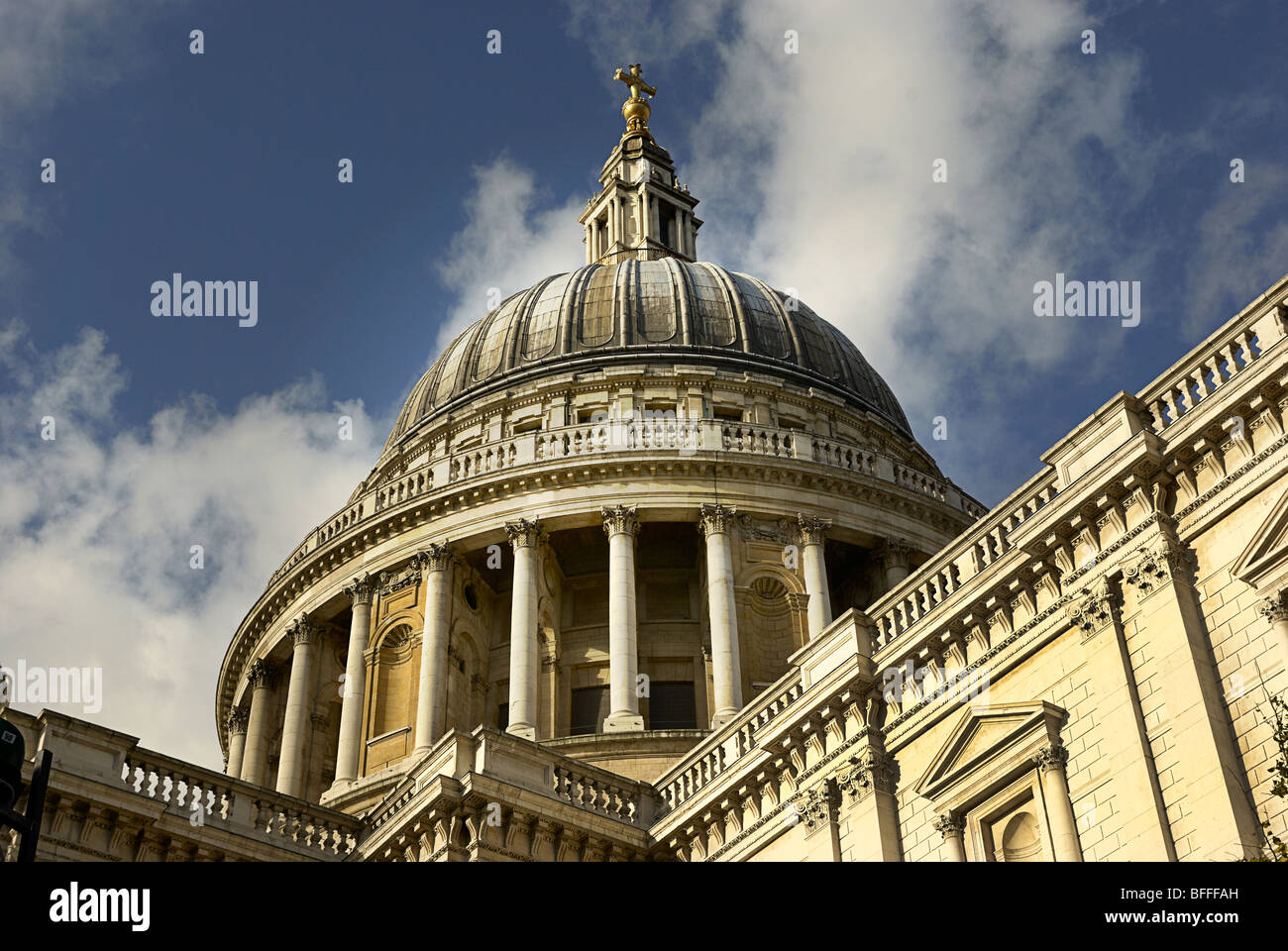 Die Kuppel am St. Pauls Kathedrale in London Stockfoto