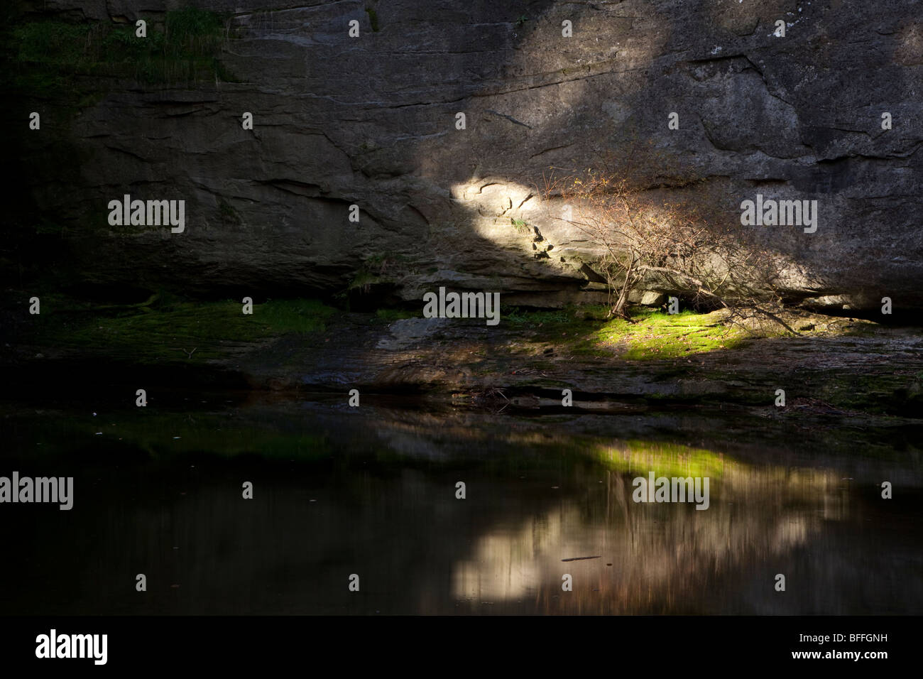 La Foradada, Cantonigròs, Barcelona, Spanien Stockfoto