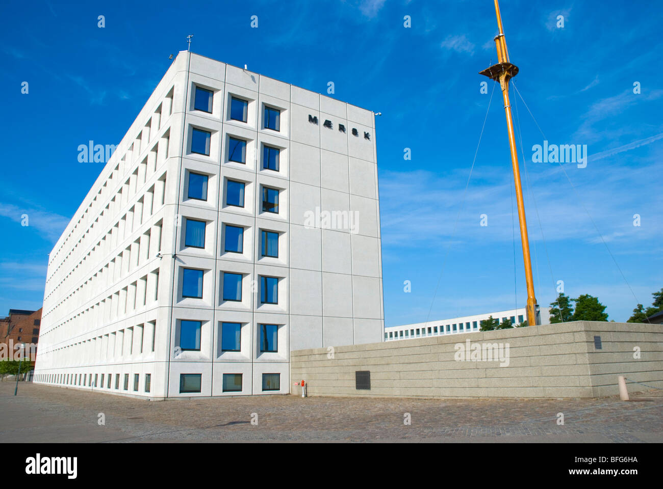 Maersk-Hauptquartier in Kopenhagen-Dänemark-Europa Stockfoto