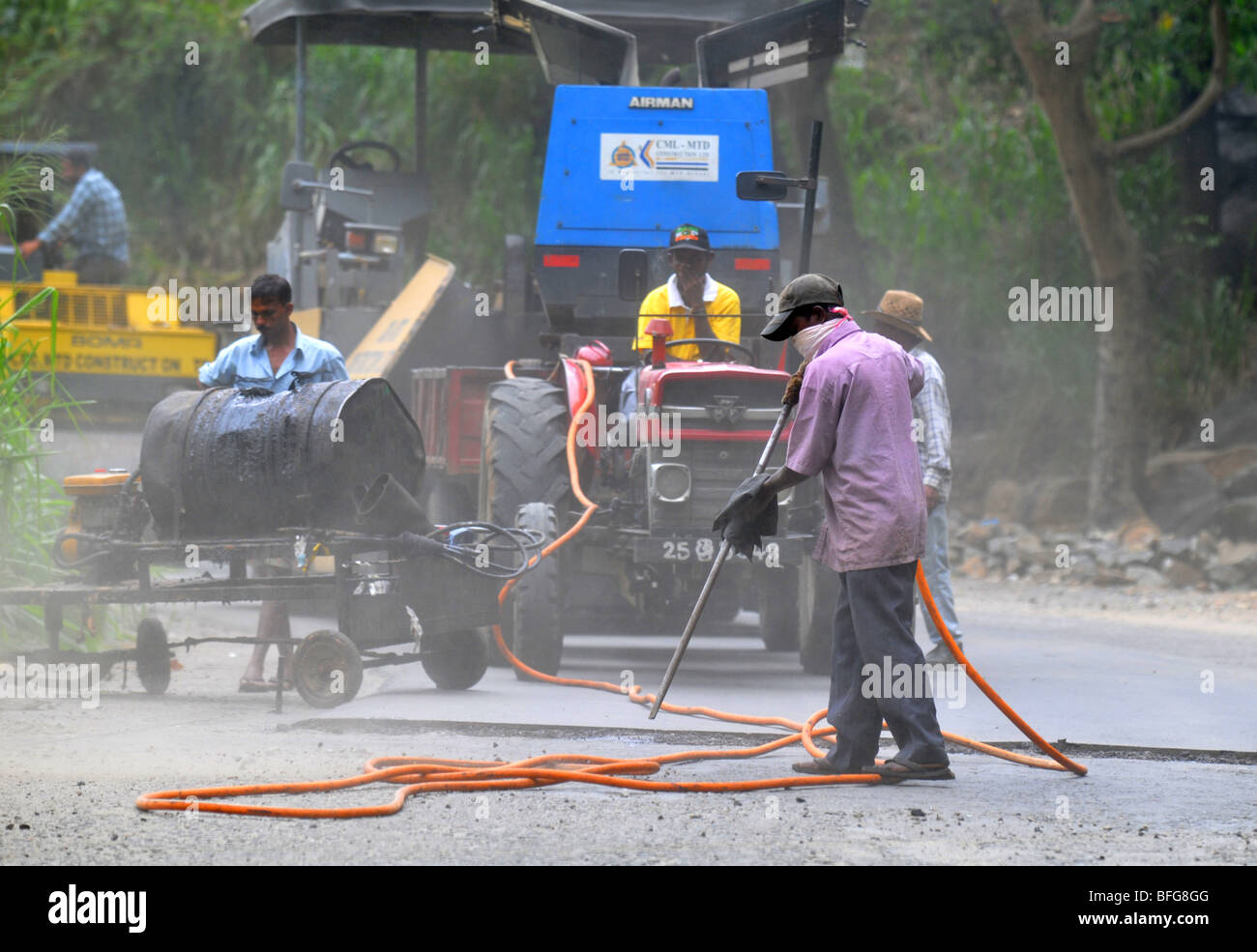 Baustellen, Sri Lanka Stockfoto