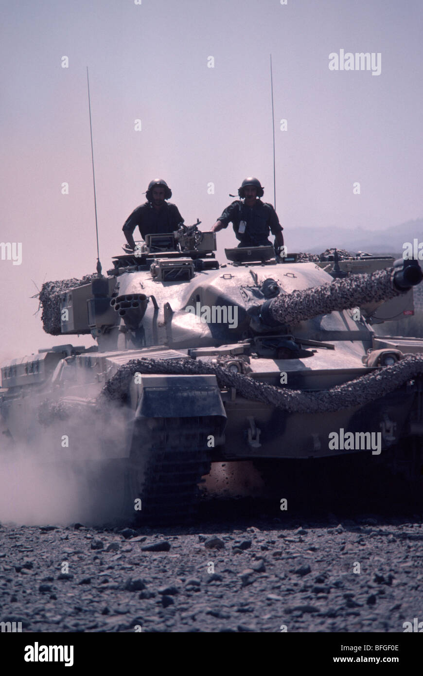 Chieftain tank Stockfoto