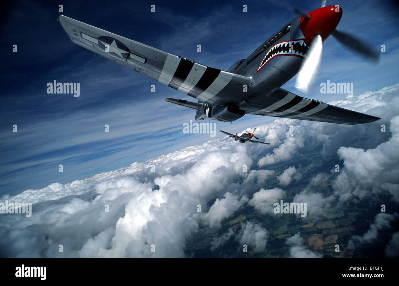 P51 Mustangs Stockfoto