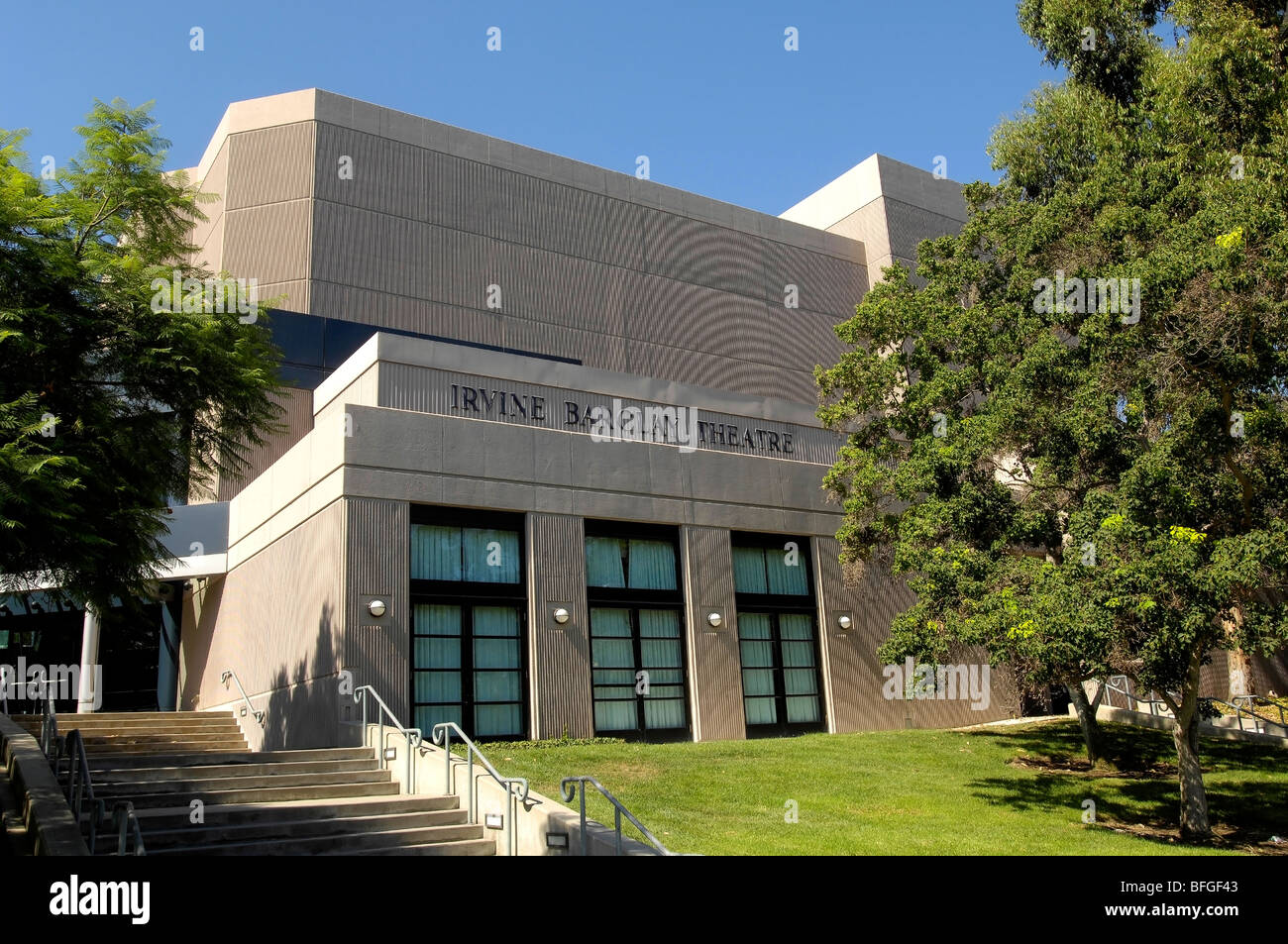 UCI / University of California, Irvine Barclay Theater. Stockfoto