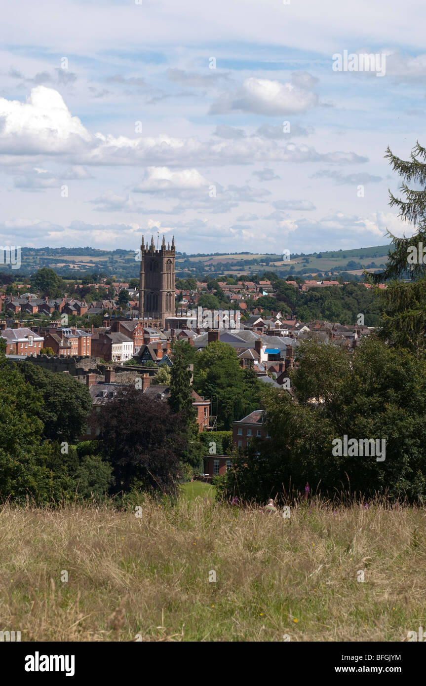 St. Laurence Church, Ludlow, Shropshire, Großbritannien Stockfoto