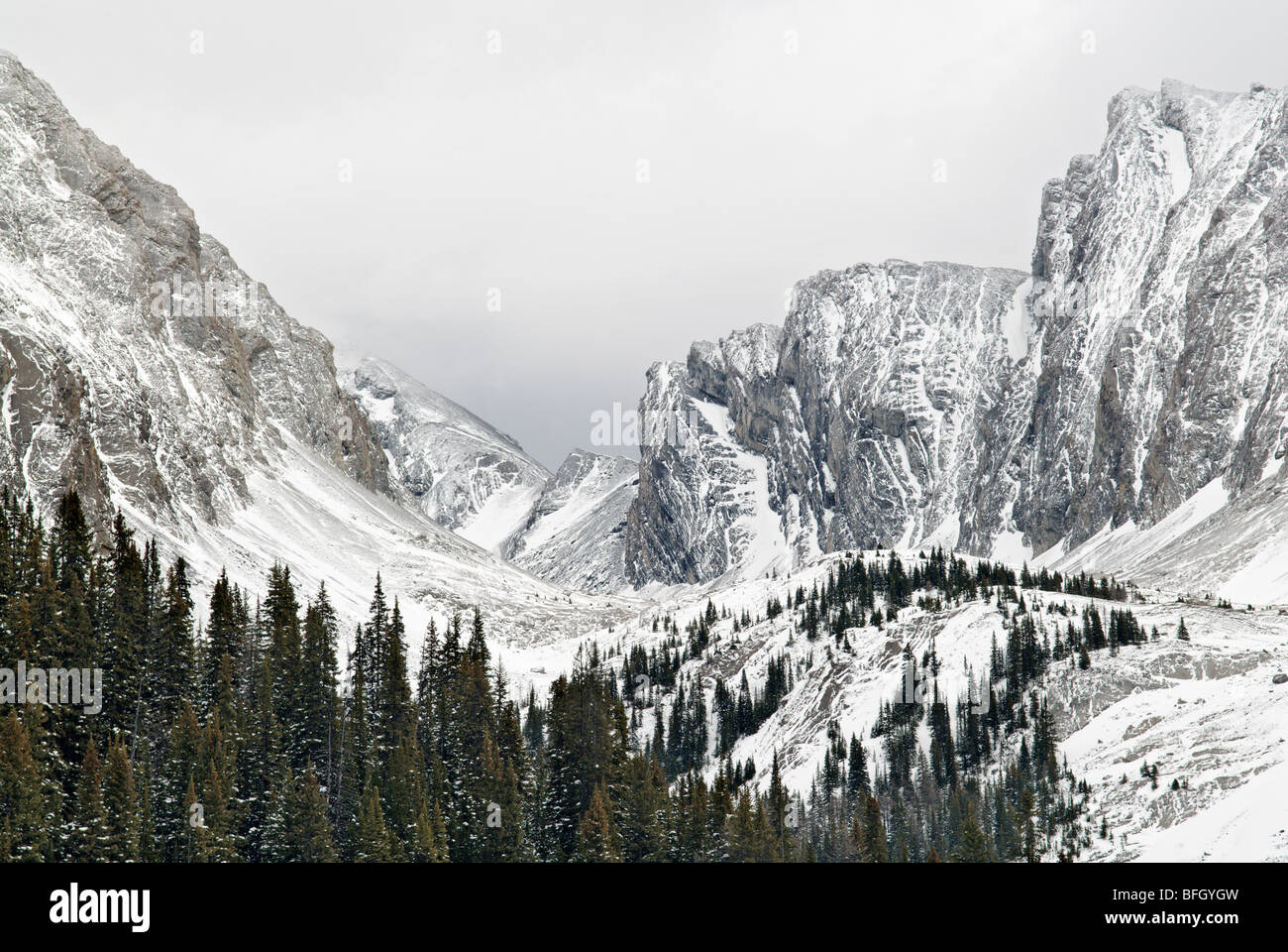 Böig Peak, die Festung, Chester See, Peter Lougheed Provincial Park, Kananaskis Country, Alberta, Kanada Stockfoto