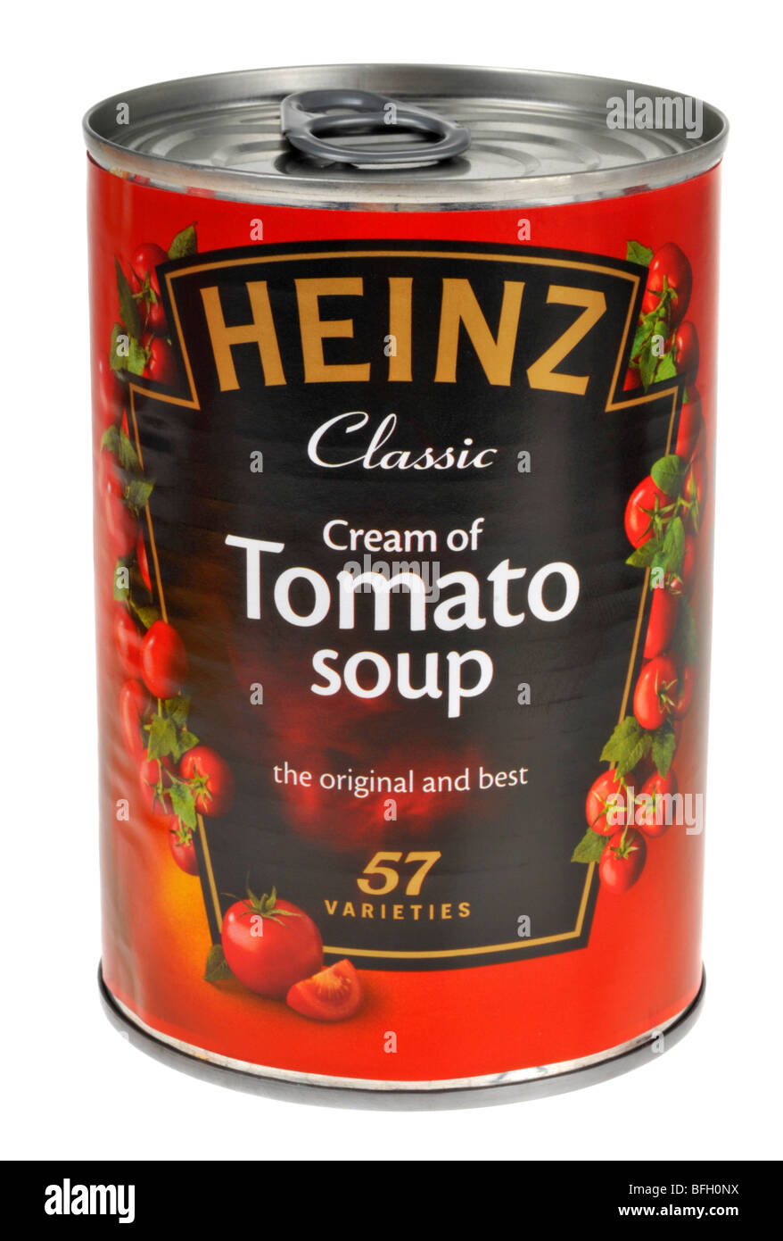 Heinz Tomatensuppe Stockfoto