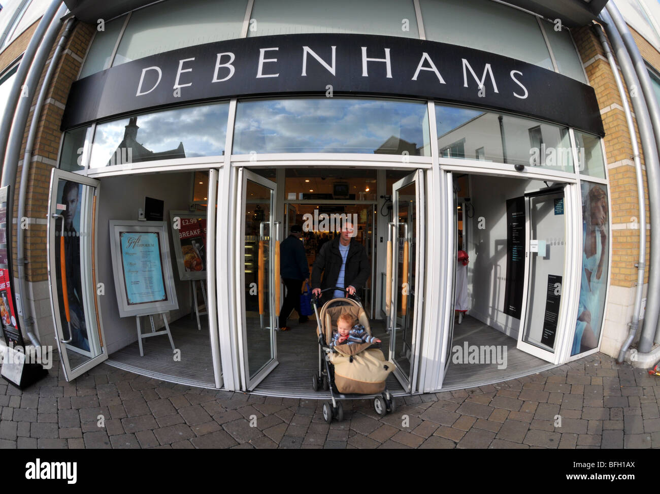 Debenhams speichern, England, UK Stockfoto