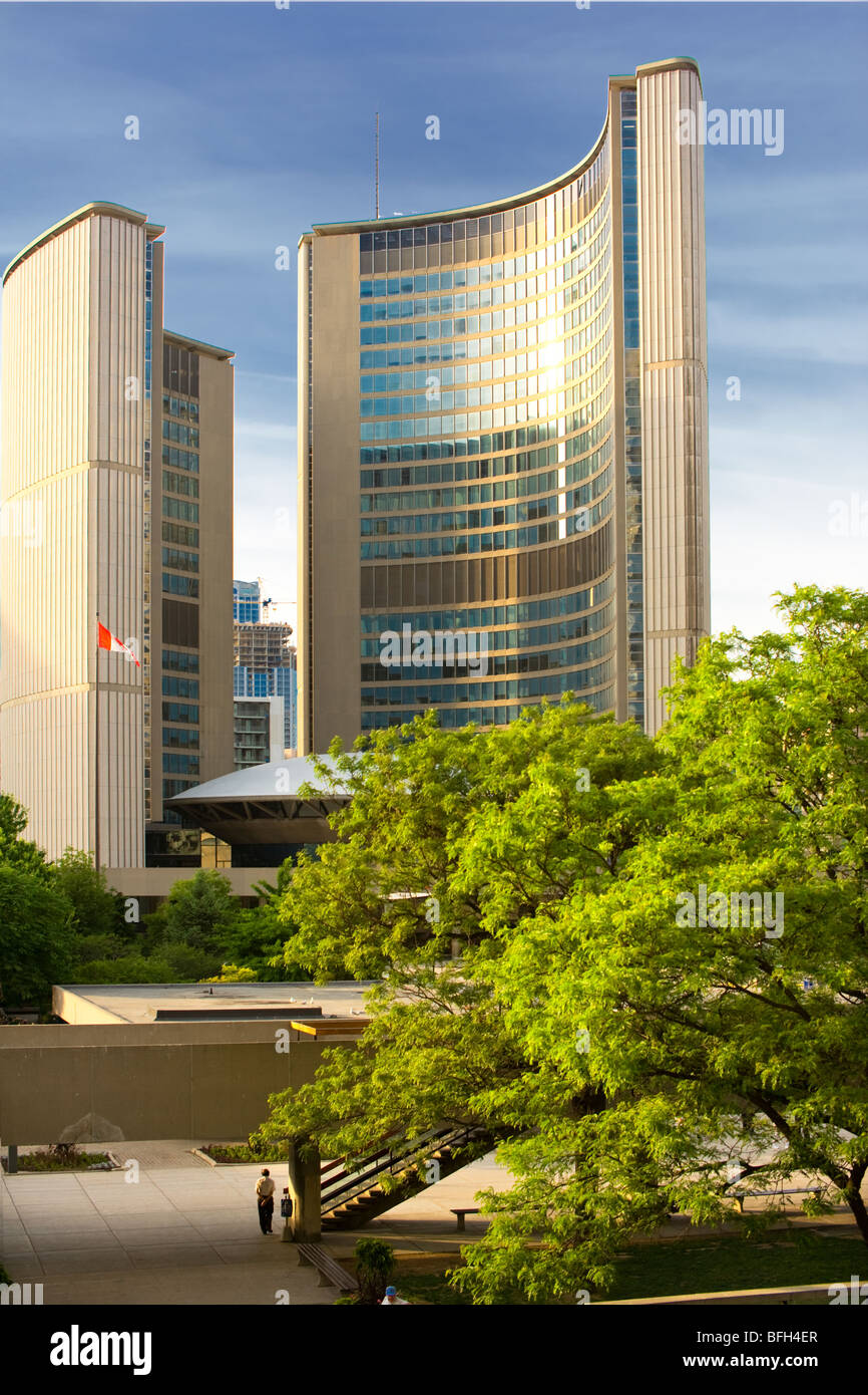 Neues Rathaus, Toronto, Ontario, Kanada Stockfoto