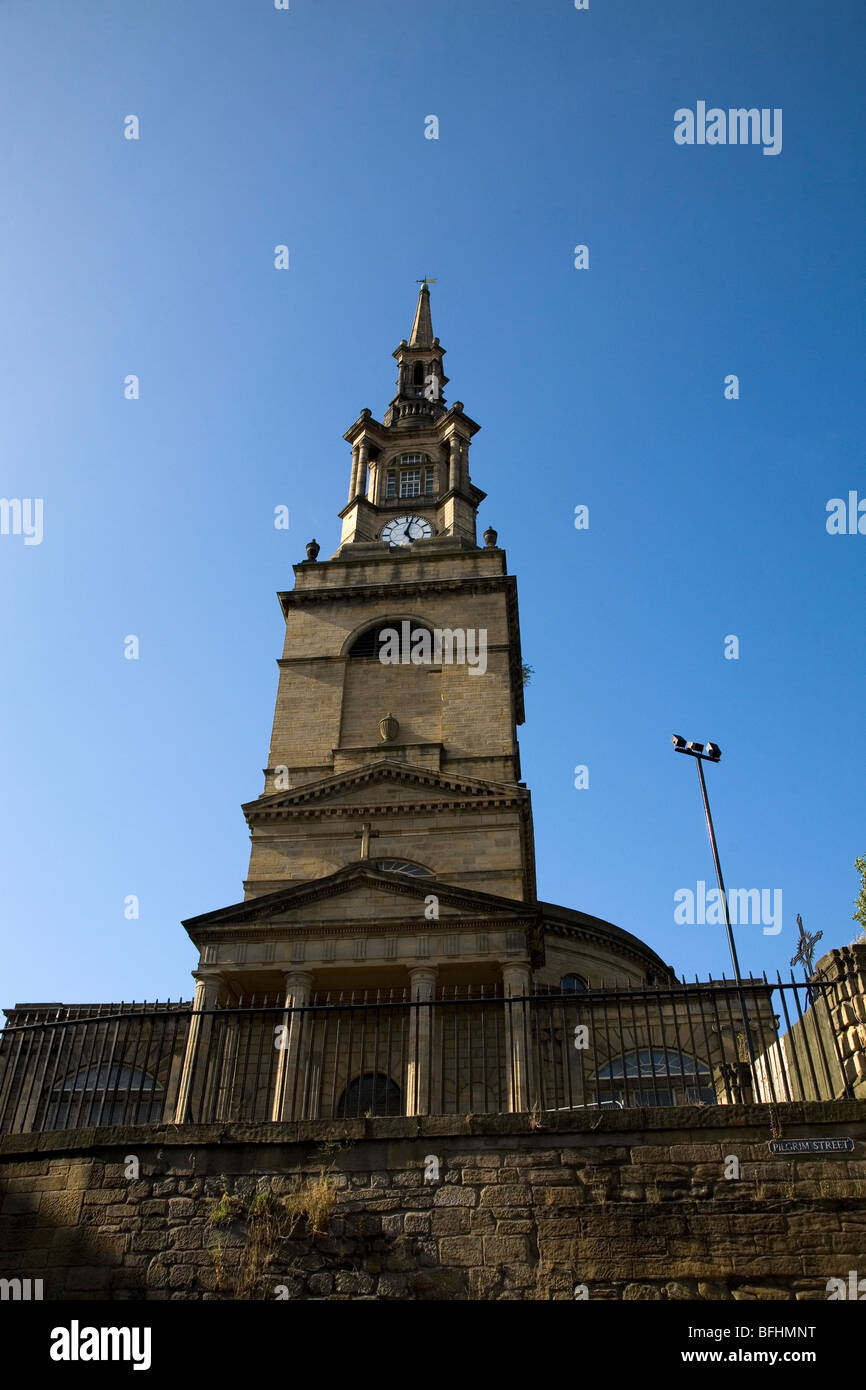 All Saints Church in Newcastle, England. Die elliptische wurde zwischen 1786 und 1789 erbaut. Stockfoto