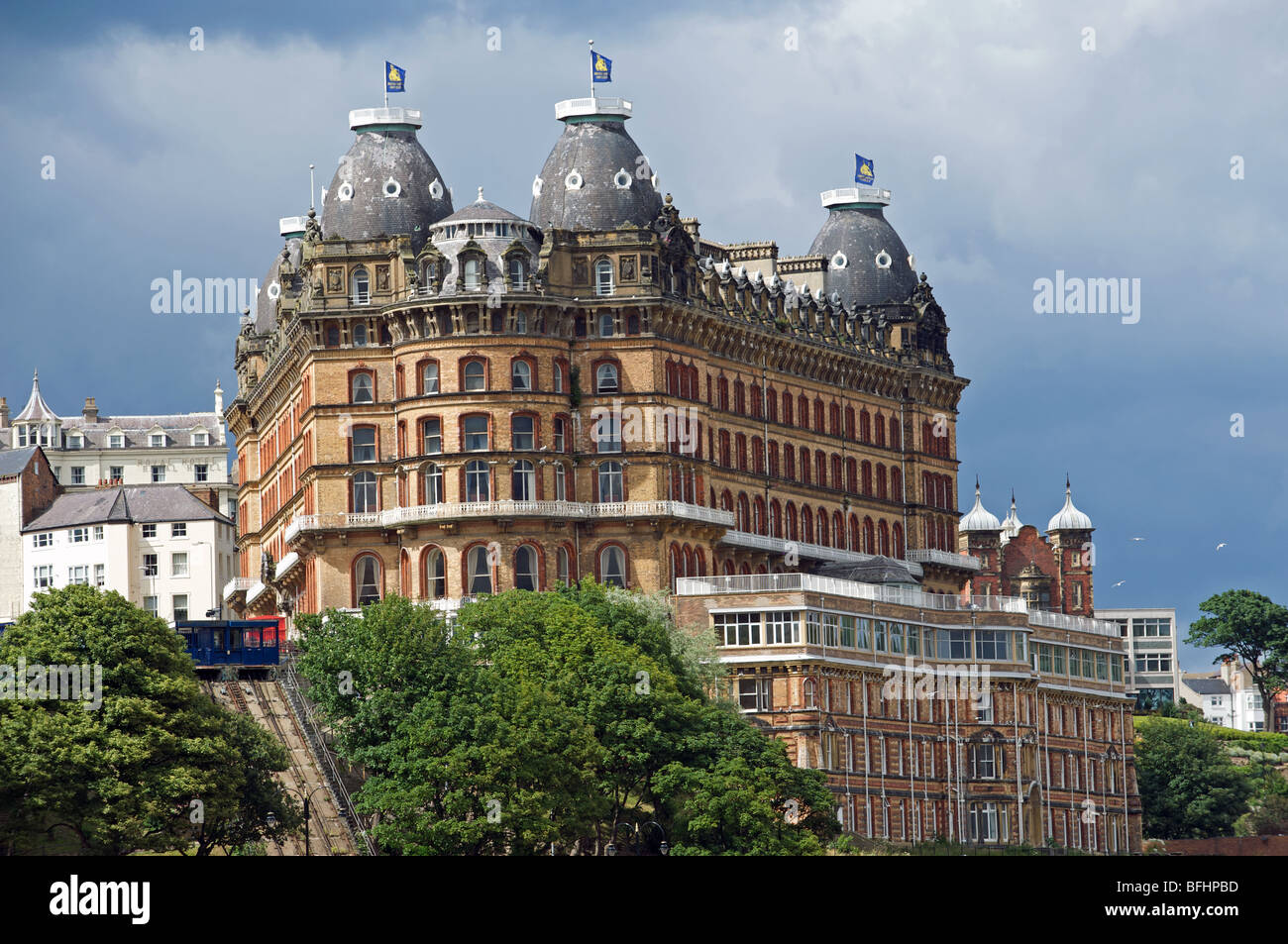 Das Grand Hotel Scarborough North Yorkshire England Stockfotografie Alamy