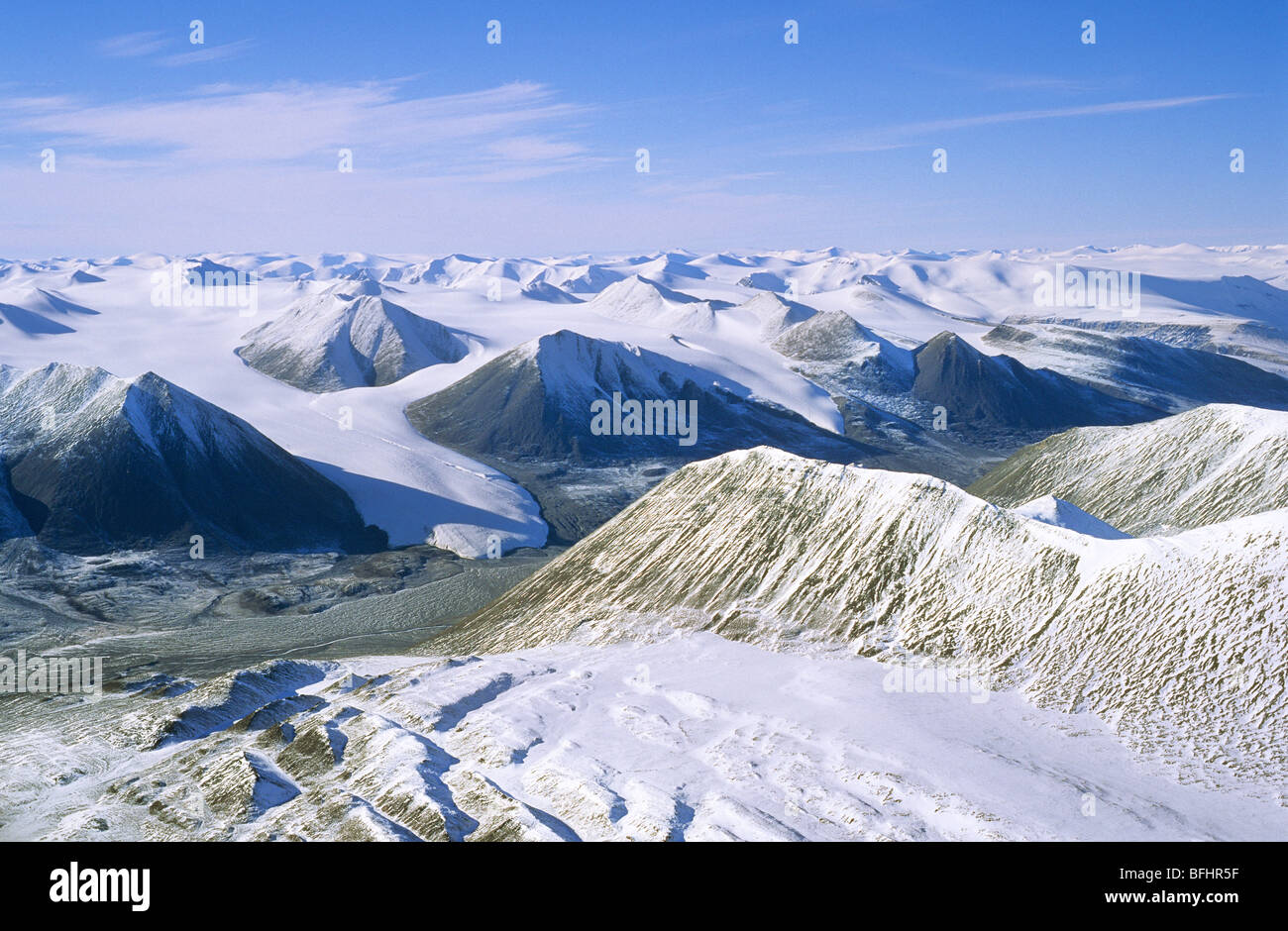 Northern Ellesmere National Park, Ellesmere Insel, Nunavut, Kanada Arktis Stockfoto