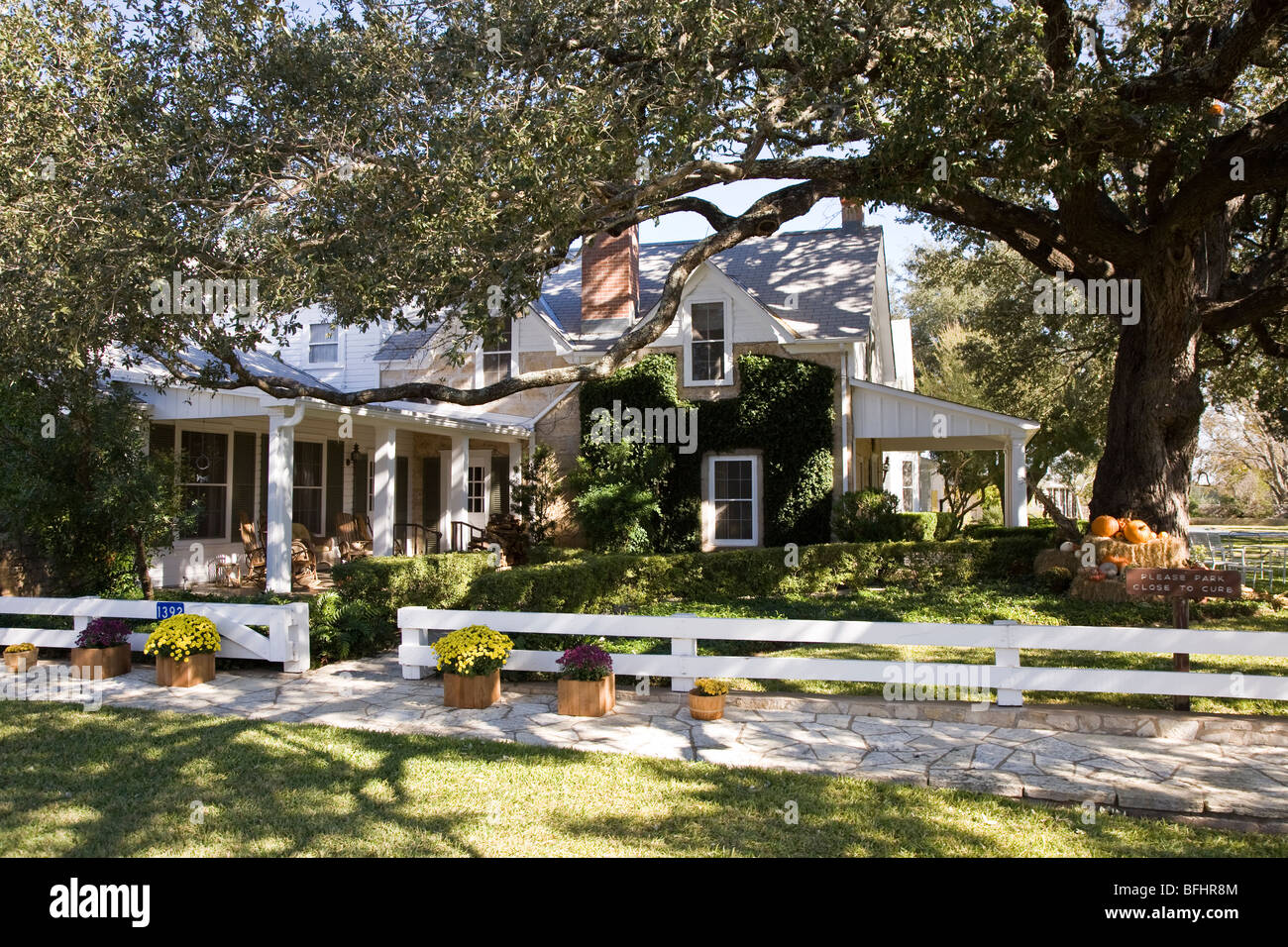 In Lyndon B. Johnsons Amtszeiten als Präsident war Texas White House, als es bekannt. Stockfoto