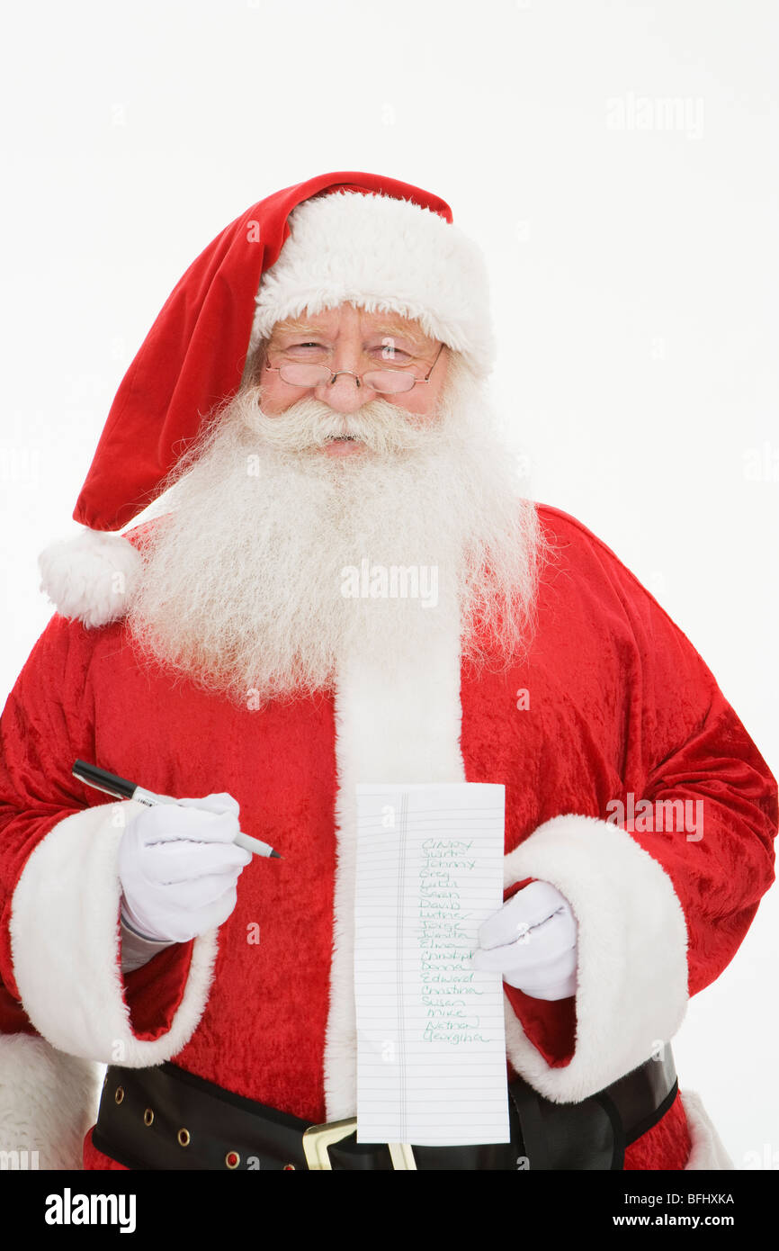 Santa Claus, Porträt Stockfoto