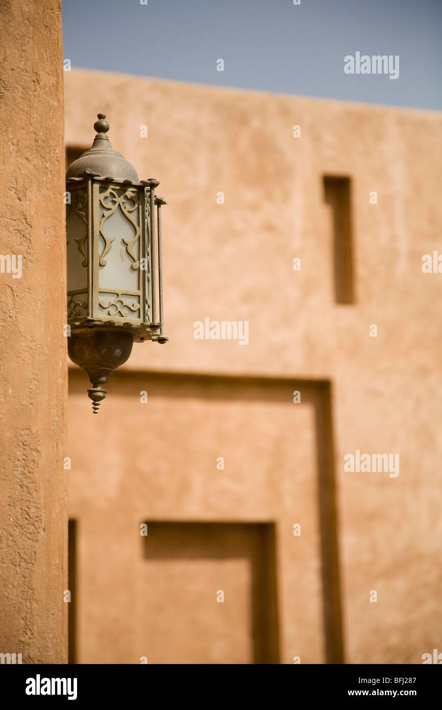 Al Ain, Vereinigte Arabische Emirate, architektonische Details des Al Ain Palace Museum Stockfoto