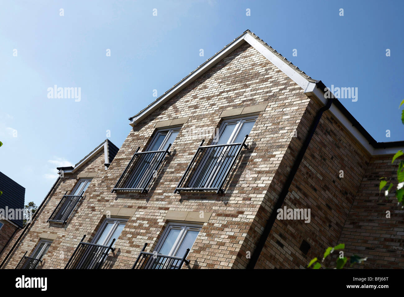 Neubaugebiet, Wakefield, West Yorkshire, Nordengland Stockfoto