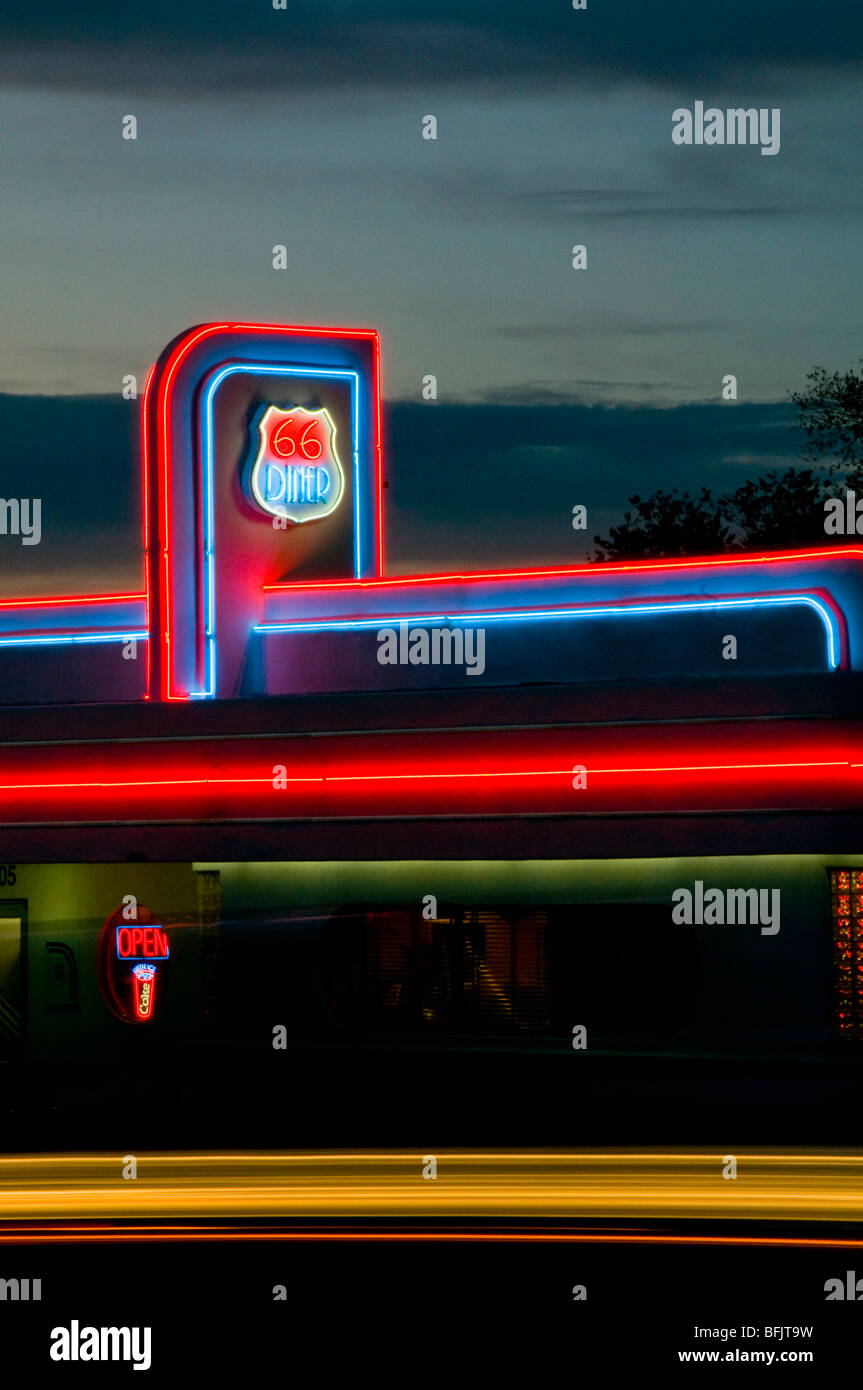 Route 66 Diner Albuquerque, New Mexico Stockfoto