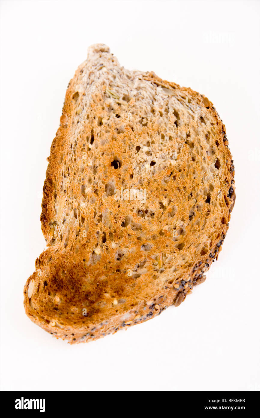 Geröstete Brotscheibe Stockfoto