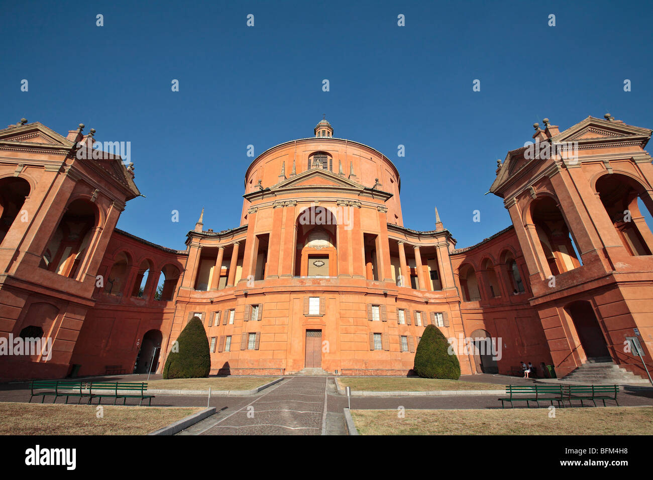 Kirche San Luca Bologna Stockfoto