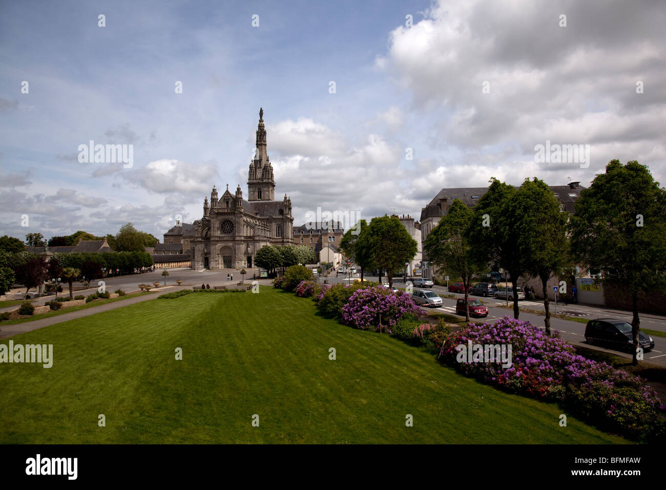 Basilika Saint Anne D'Auray, Morbihan, Bretagne, Frankreich Stockfoto