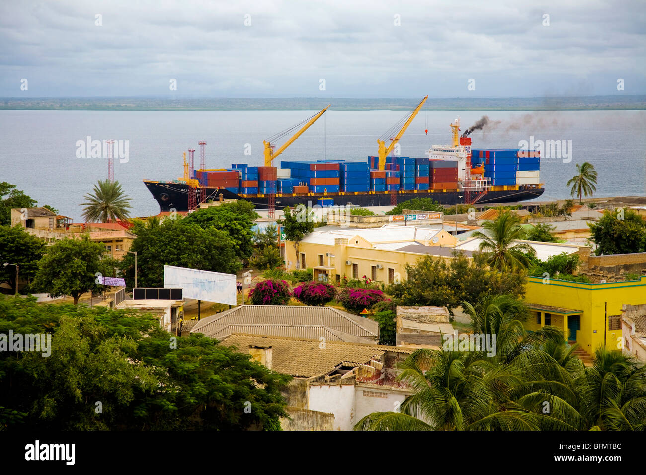 Mosambik, Pemba. Pemba ist die Hauptstadt der Provinz Cabo Delgado in den Norden von Mosambik. Stockfoto